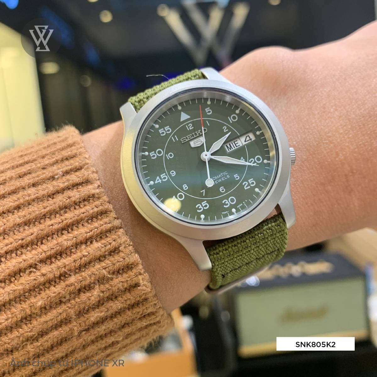 Seiko 37mm Nam SNK805K2 - Ảnh 3