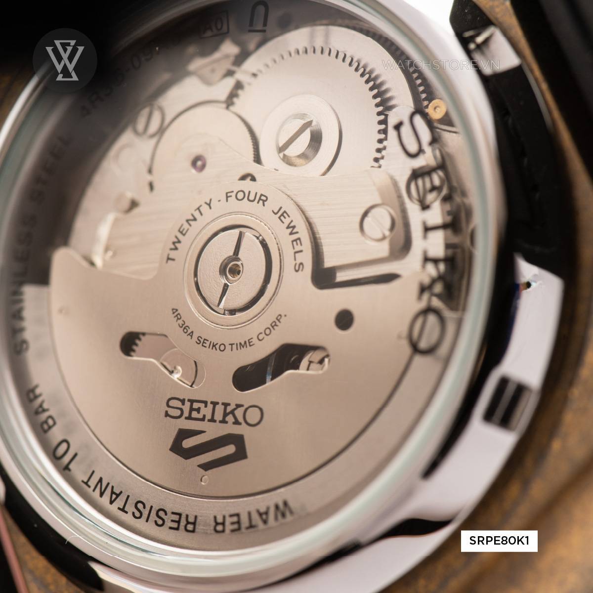 Seiko 42.5mm Nam SRPE80K1 - Ảnh 4