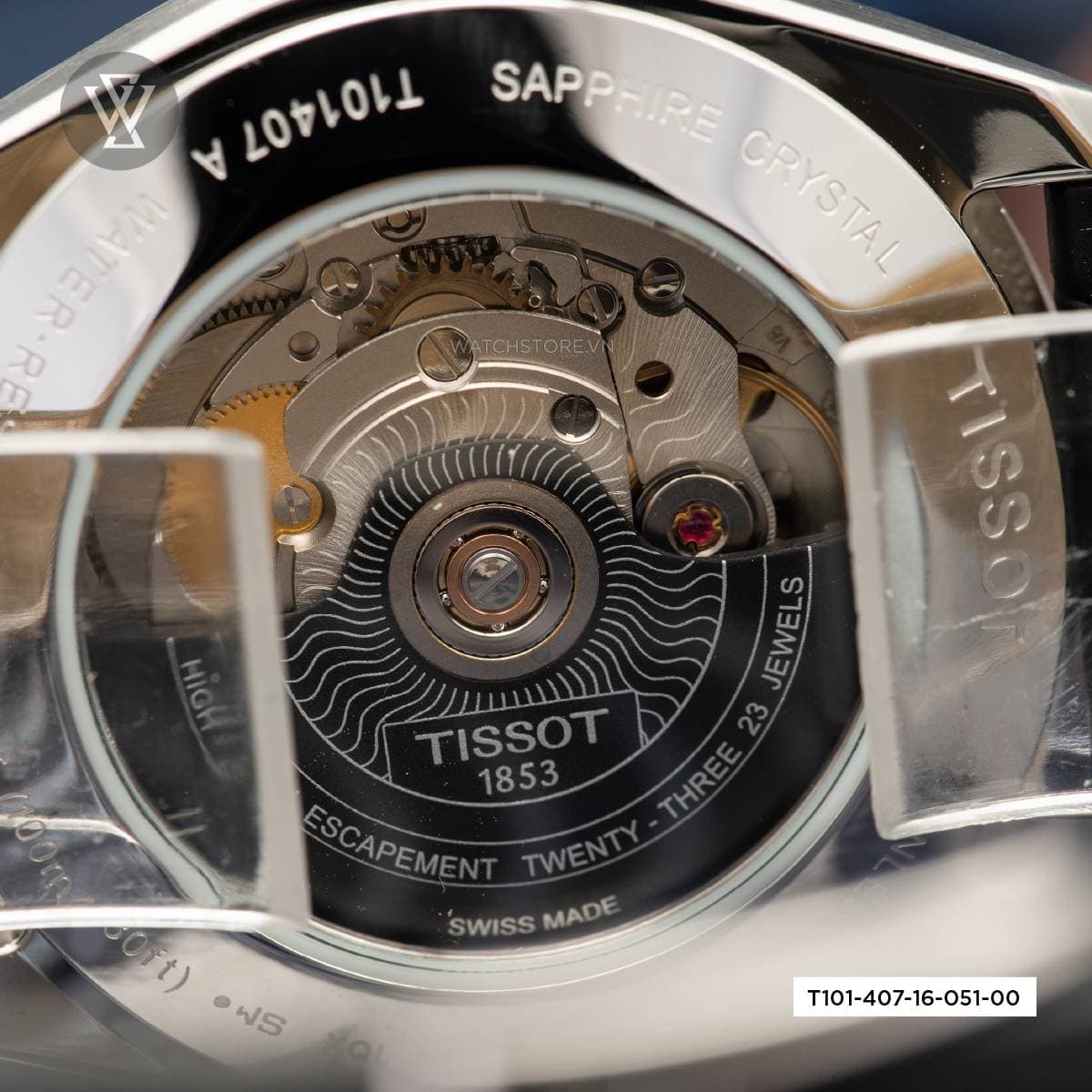 Tissot 39mm Nam T101.407.16.051.00 - Ảnh 5