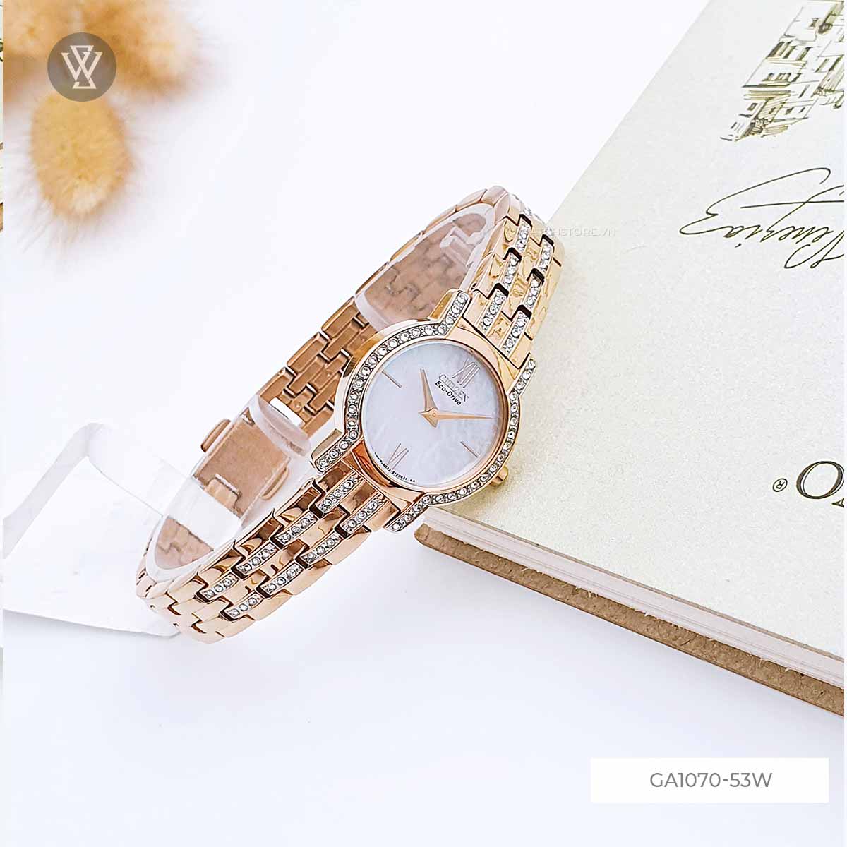 Citizen 22mm Nữ EX124353D - Ảnh 2