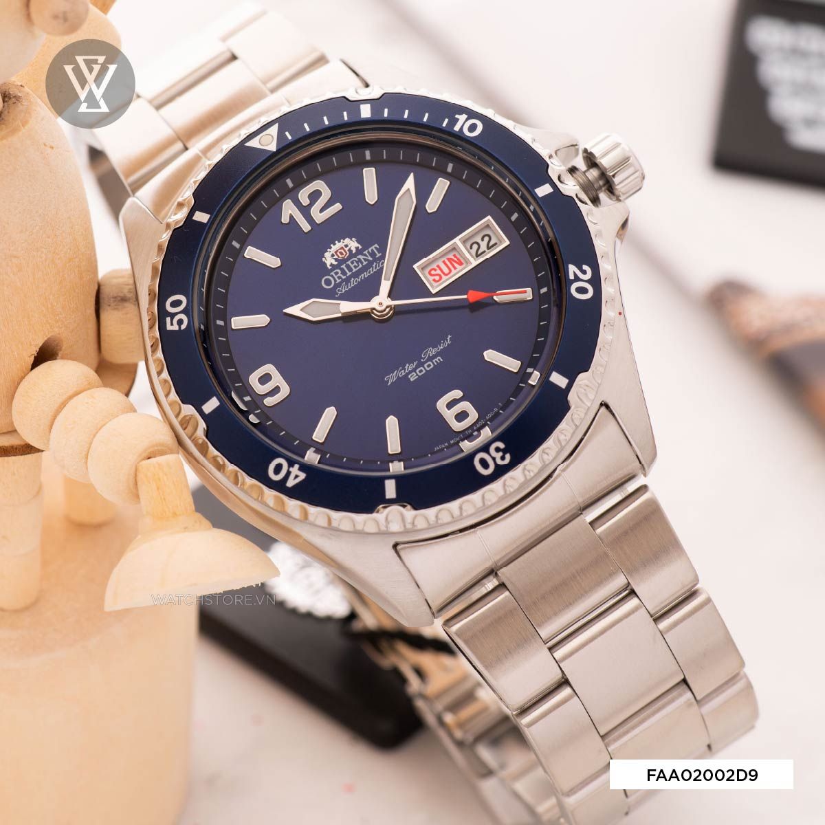 Orient 41.5mm Nam FAA02002D9 - Ảnh 2