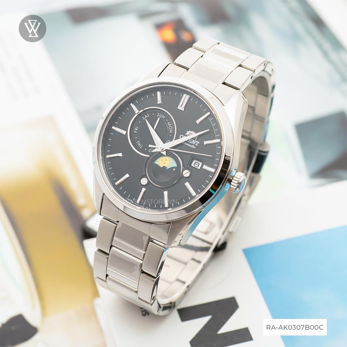 Orient 41.5mm Nam RA-AK0307B30C (RA-AK0307B00C) - Ảnh 2