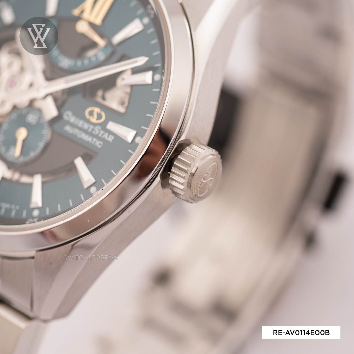 Orient 41mm Nam RE-AV0114E00B - Ảnh 5