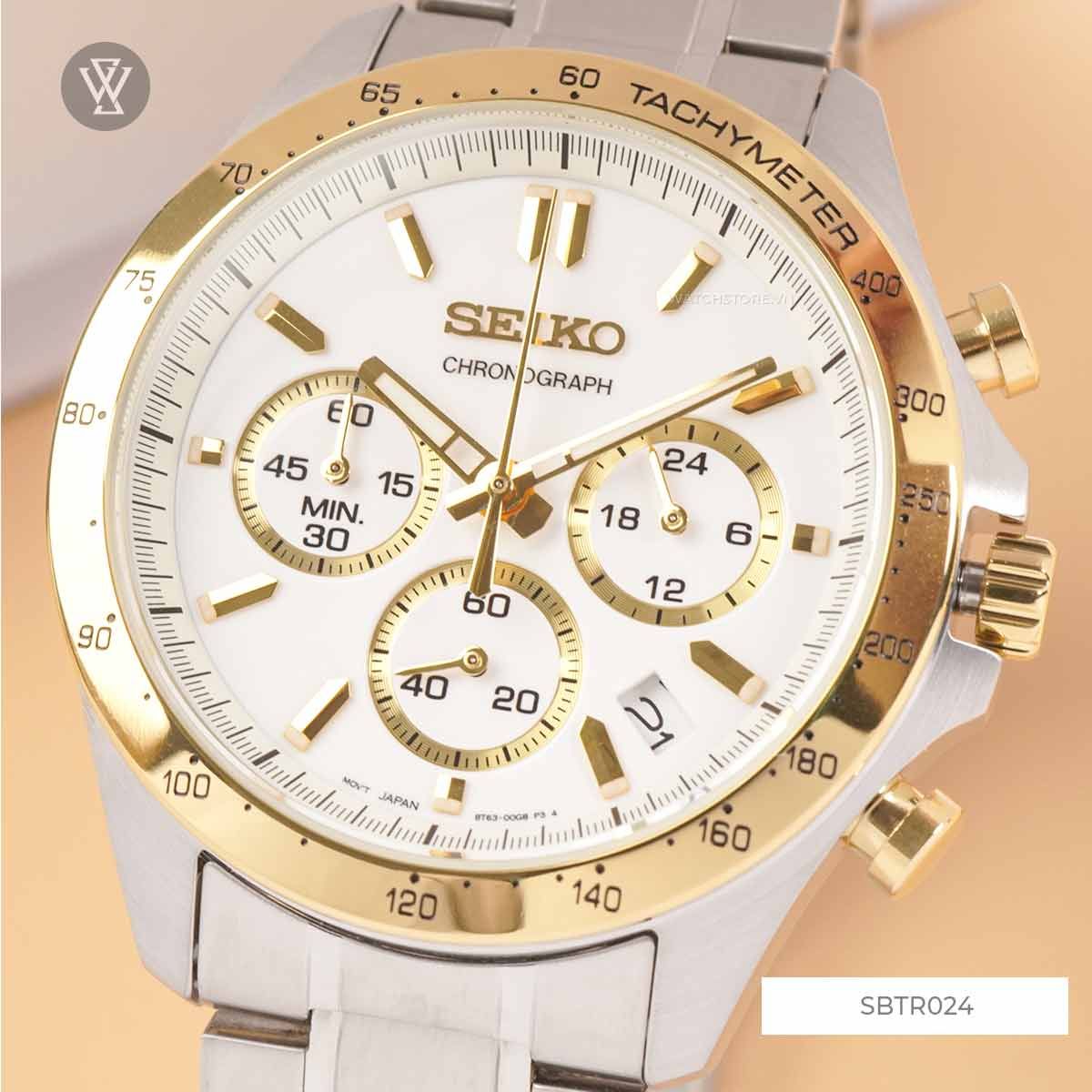 Seiko 40mm Nam SBTR024 - Ảnh 3