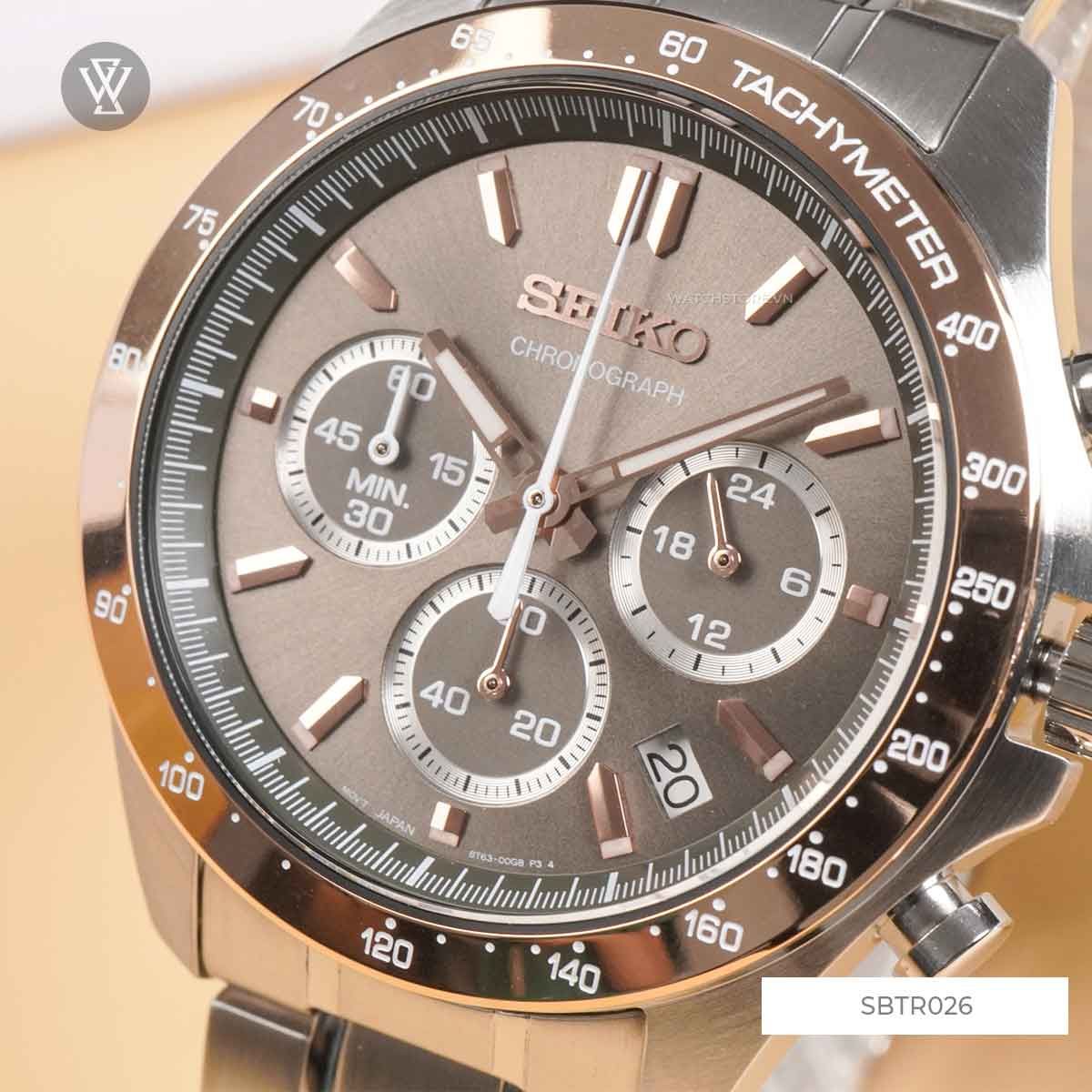Seiko 40mm Nam SBTR026 - Ảnh 3