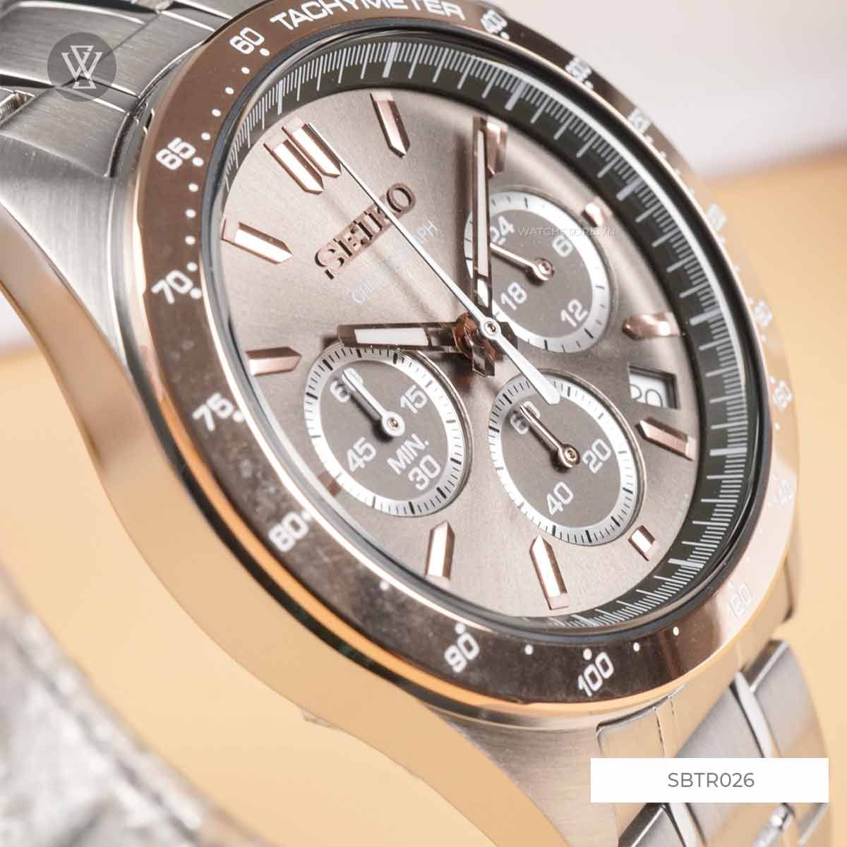 Seiko 40mm Nam SBTR026 - Ảnh 5