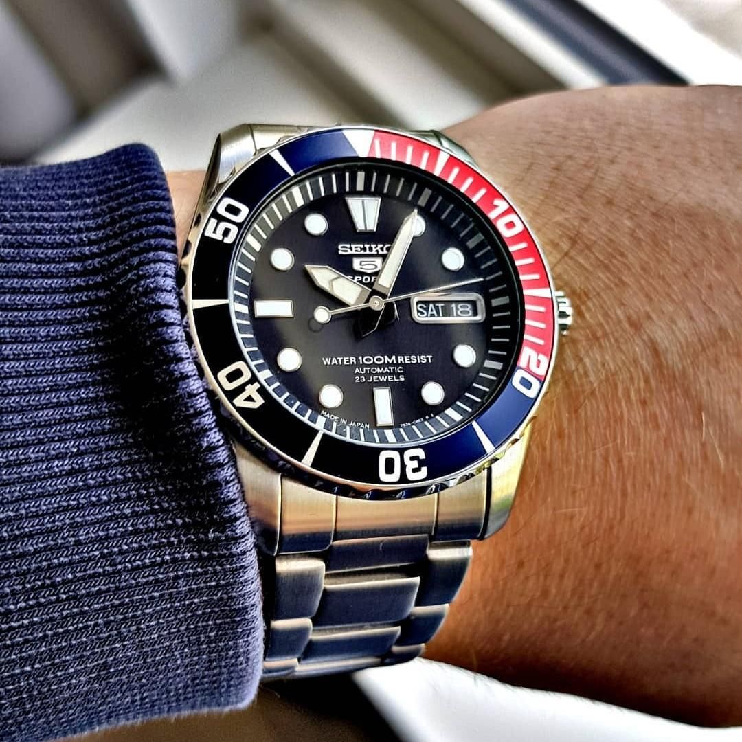 Seiko 40.5mm Nam SNZF15J - Ảnh 4