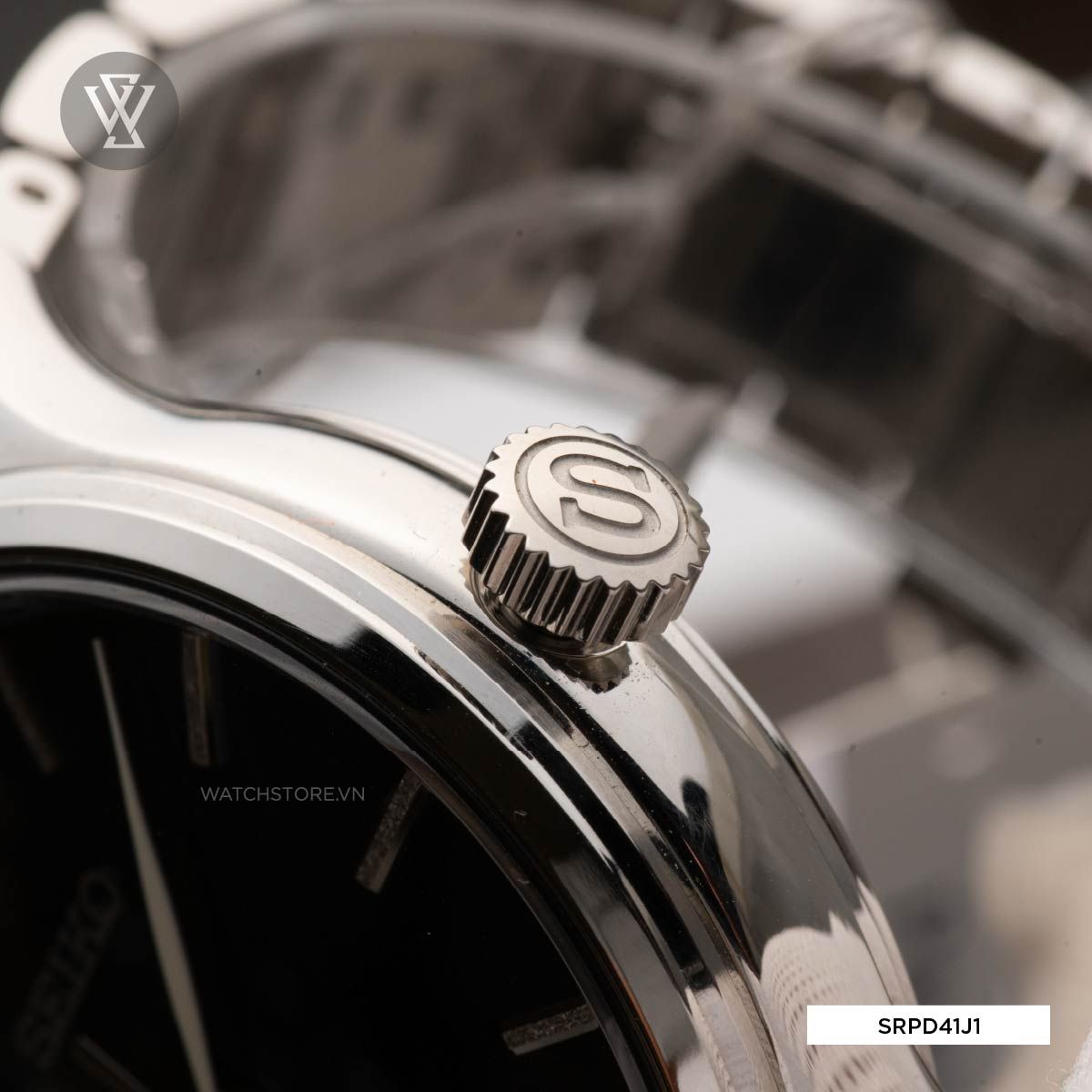 Seiko 41.7mm Nam SRPD41J1 - Ảnh 4