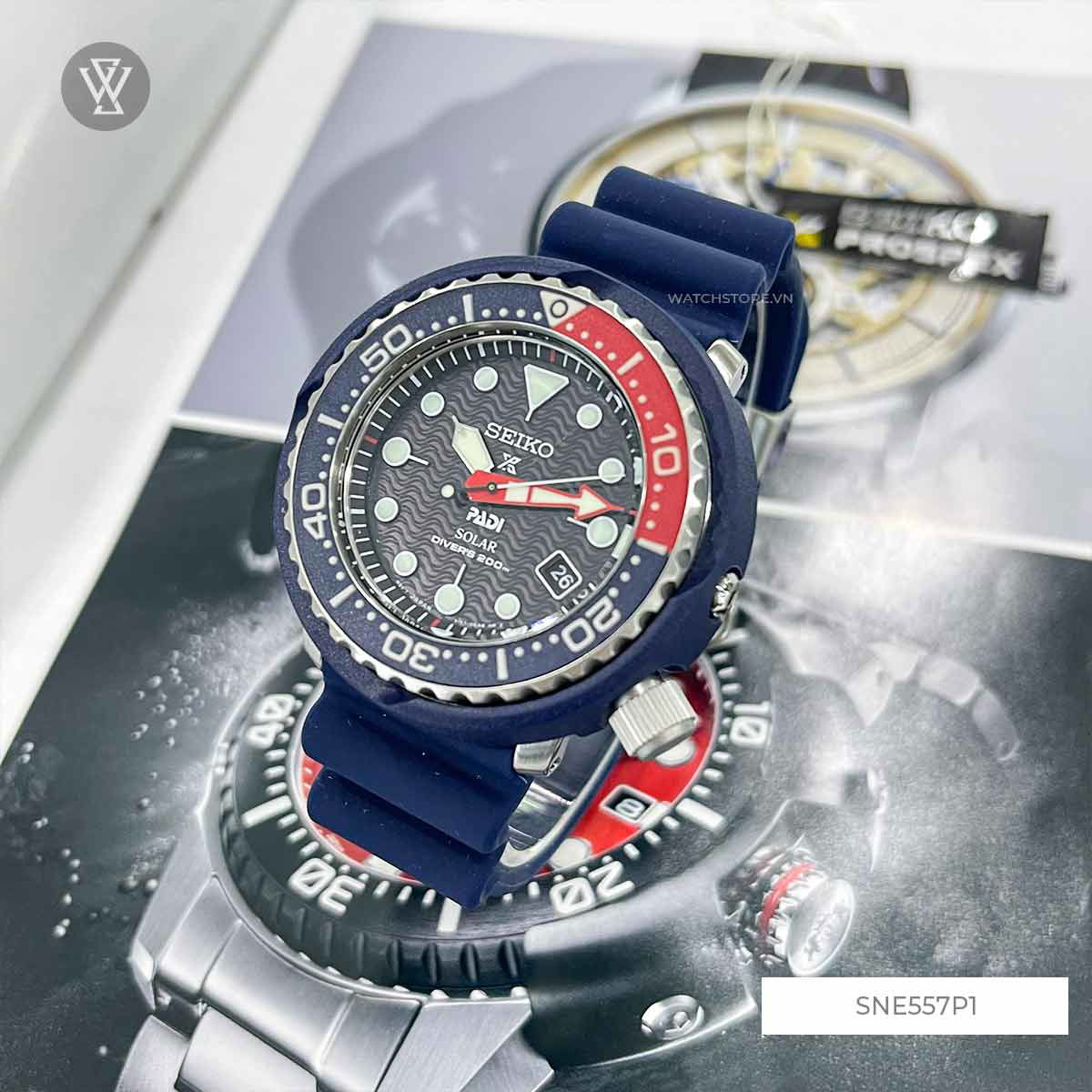 Seiko 46.7mm Nam SNE557P1 - Ảnh 2