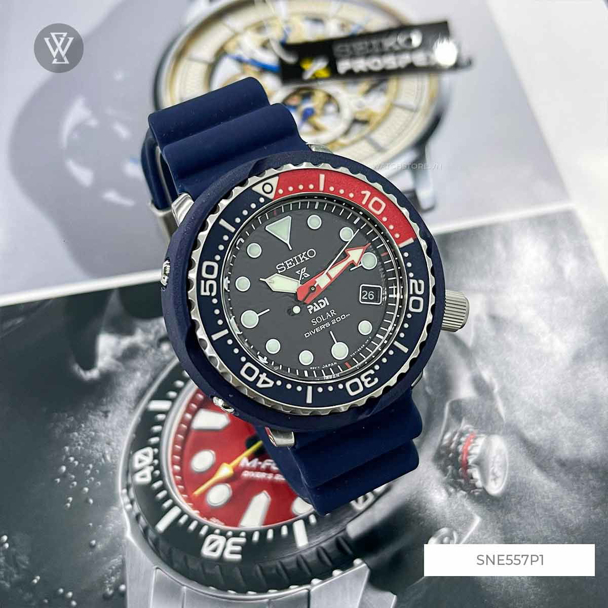 Seiko 46.7mm Nam SNE557P1 - Ảnh 4