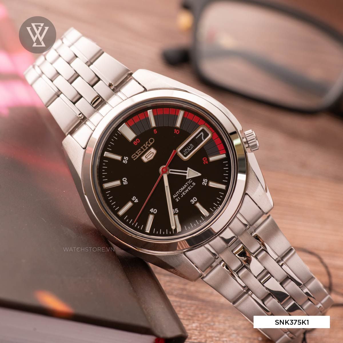 Seiko 38mm Nam SNK375K1 - Ảnh 2