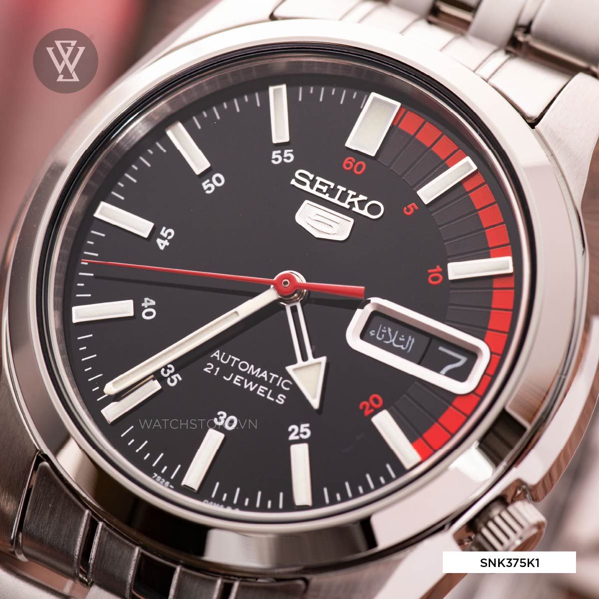 Seiko 38mm Nam SNK375K1 - Ảnh 3