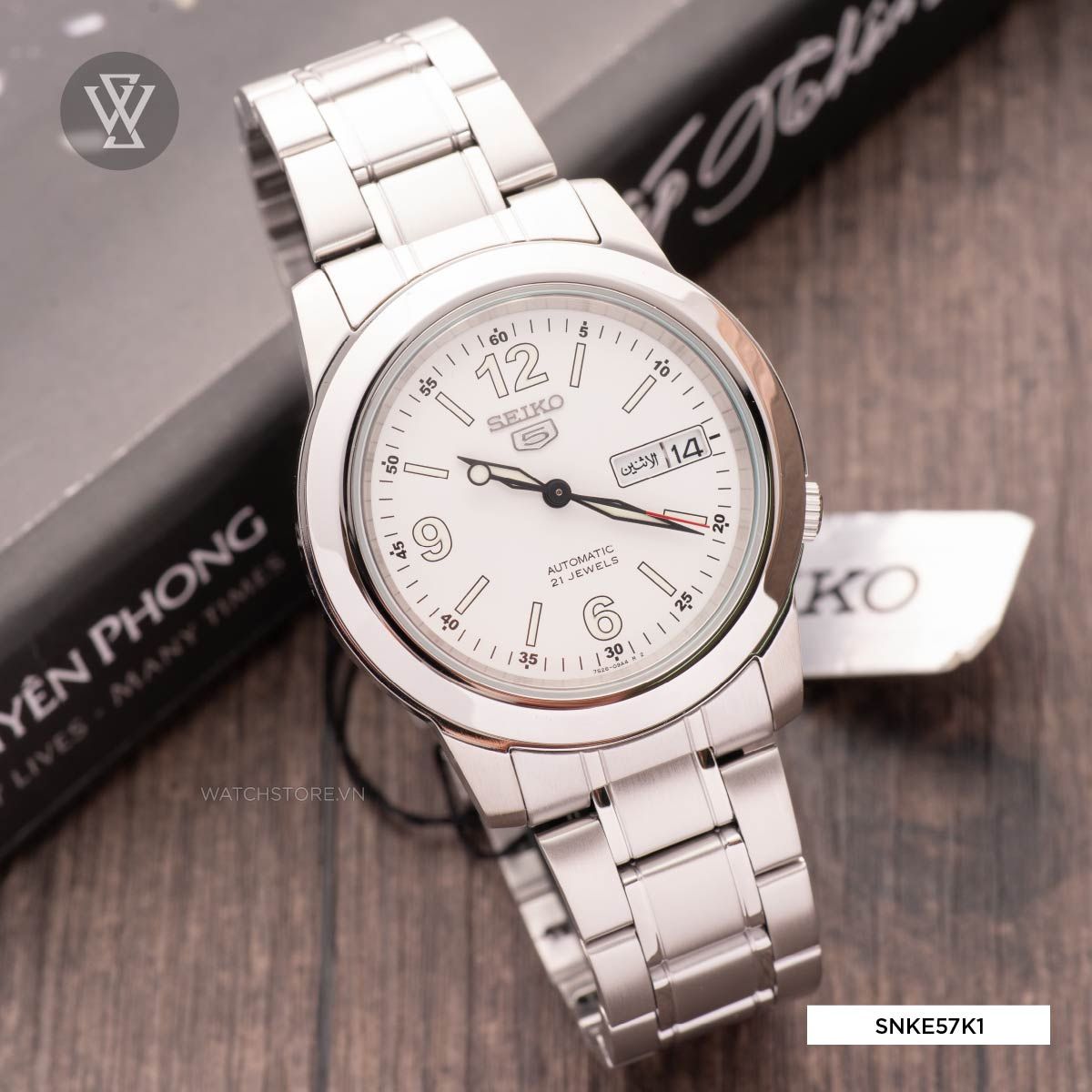 Seiko 38mm Nam SNKE57K1 - Ảnh 2