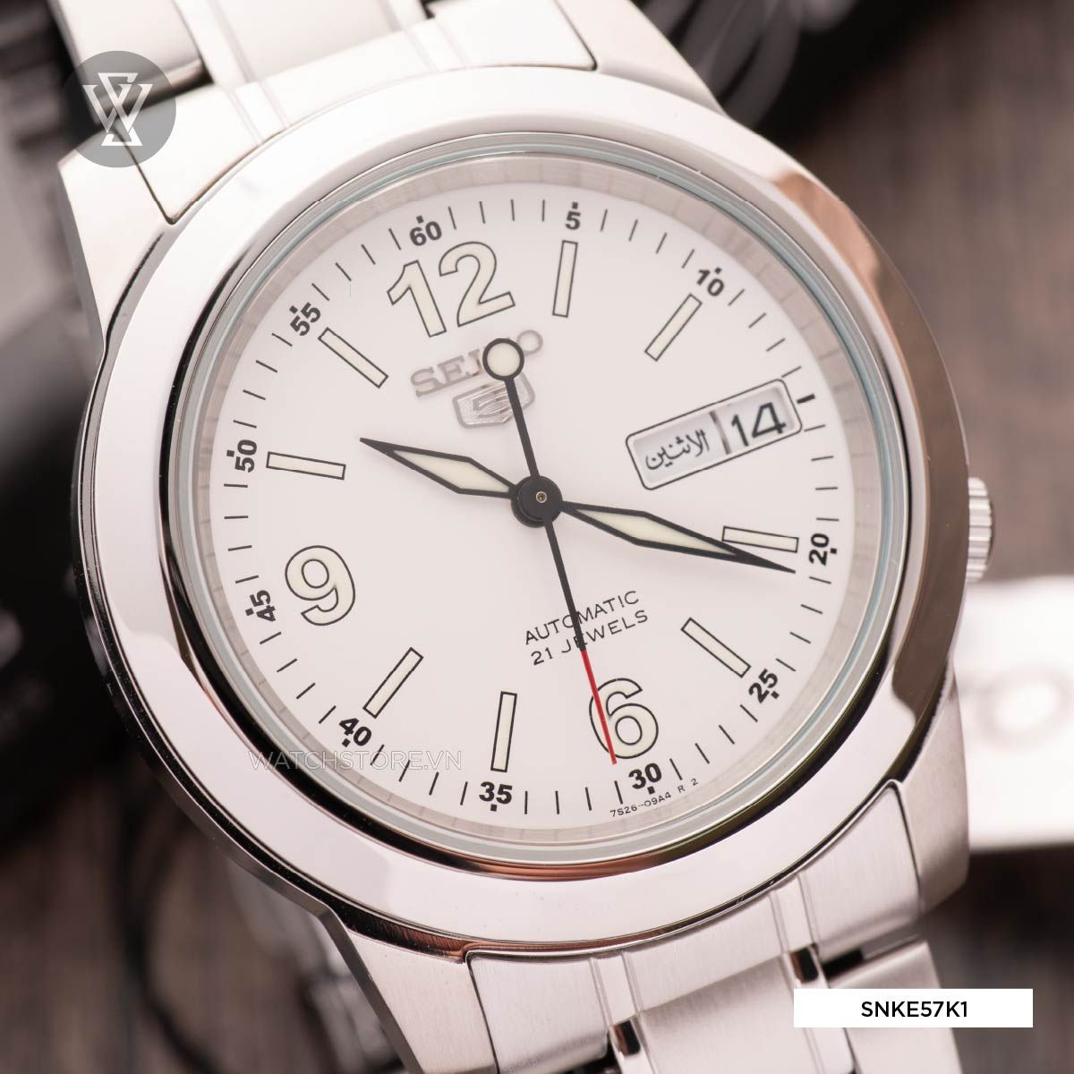 Seiko 38mm Nam SNKE57K1 - Ảnh 3