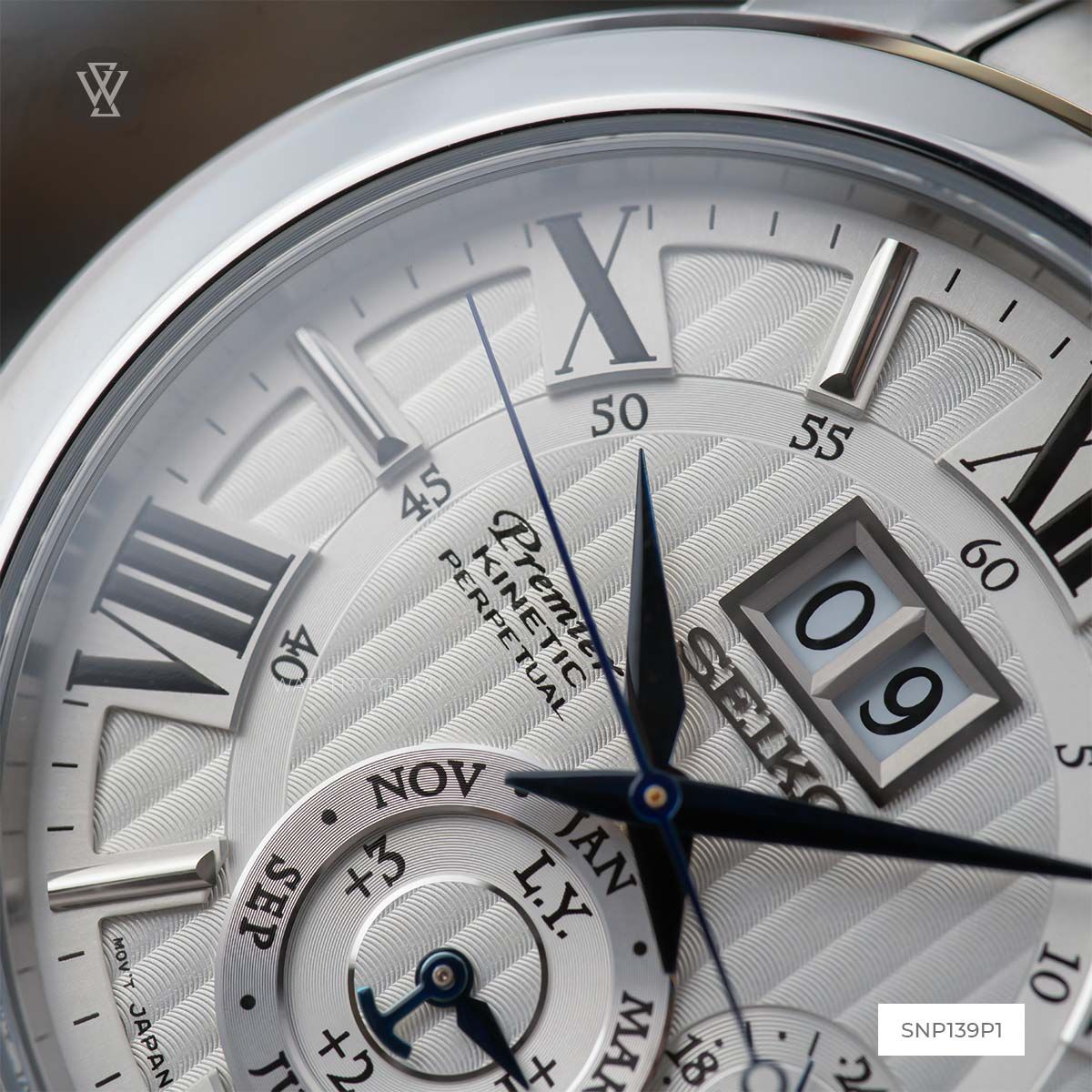 Seiko 42.9mm Nam SNP139P1 - Ảnh 4