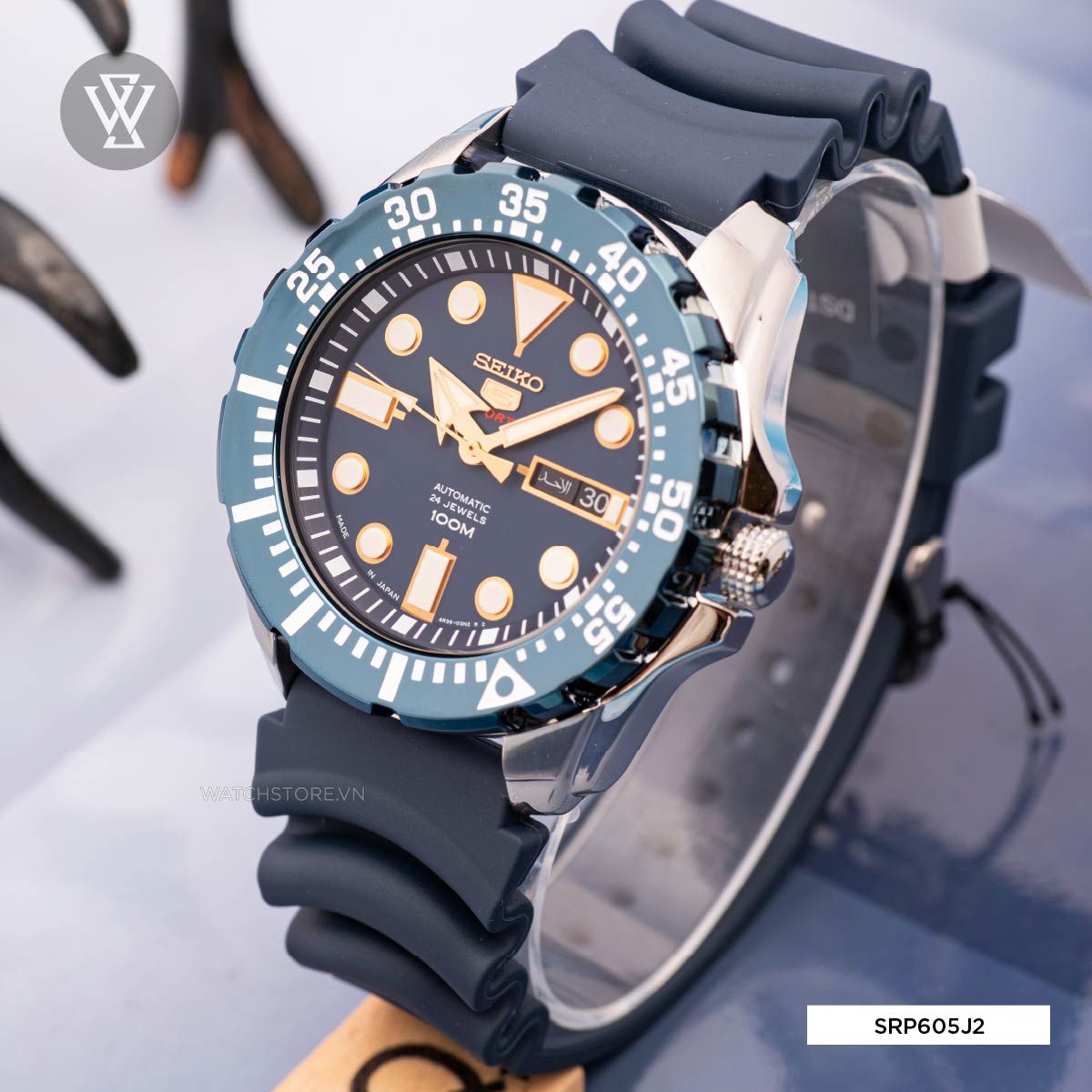 Seiko 43mm Nam SRP605J2 - Ảnh 2