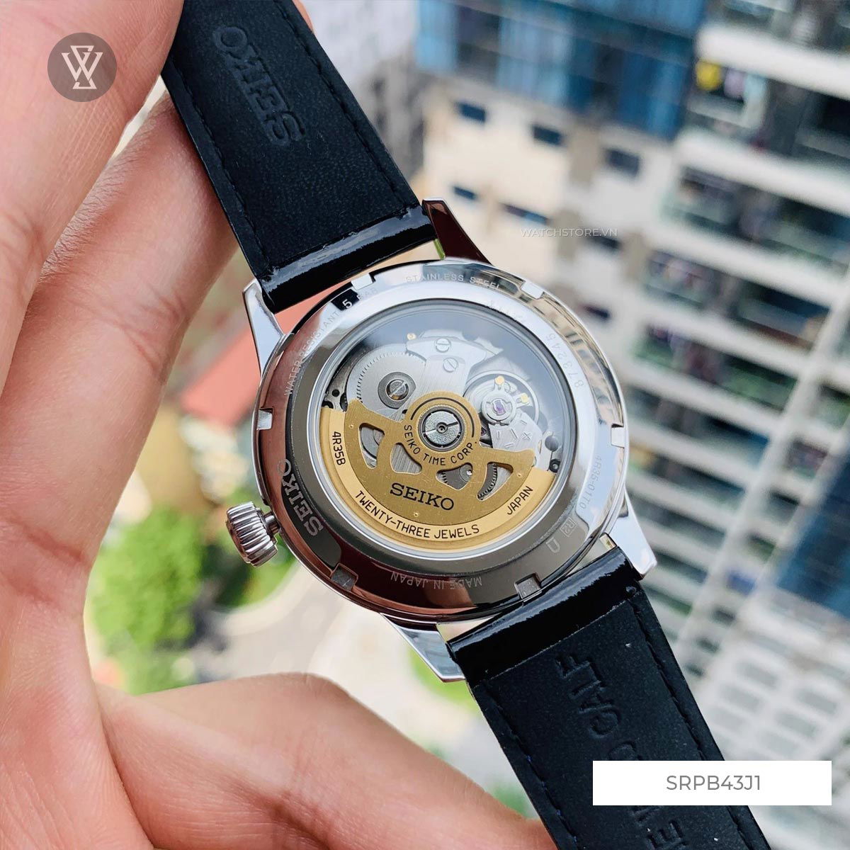 Seiko 40.5mm Nam SRPB43J1 - Ảnh 5