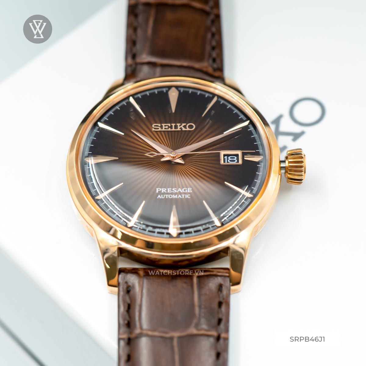 Seiko 40.5mm Nam SRPB46J1 - Ảnh 4