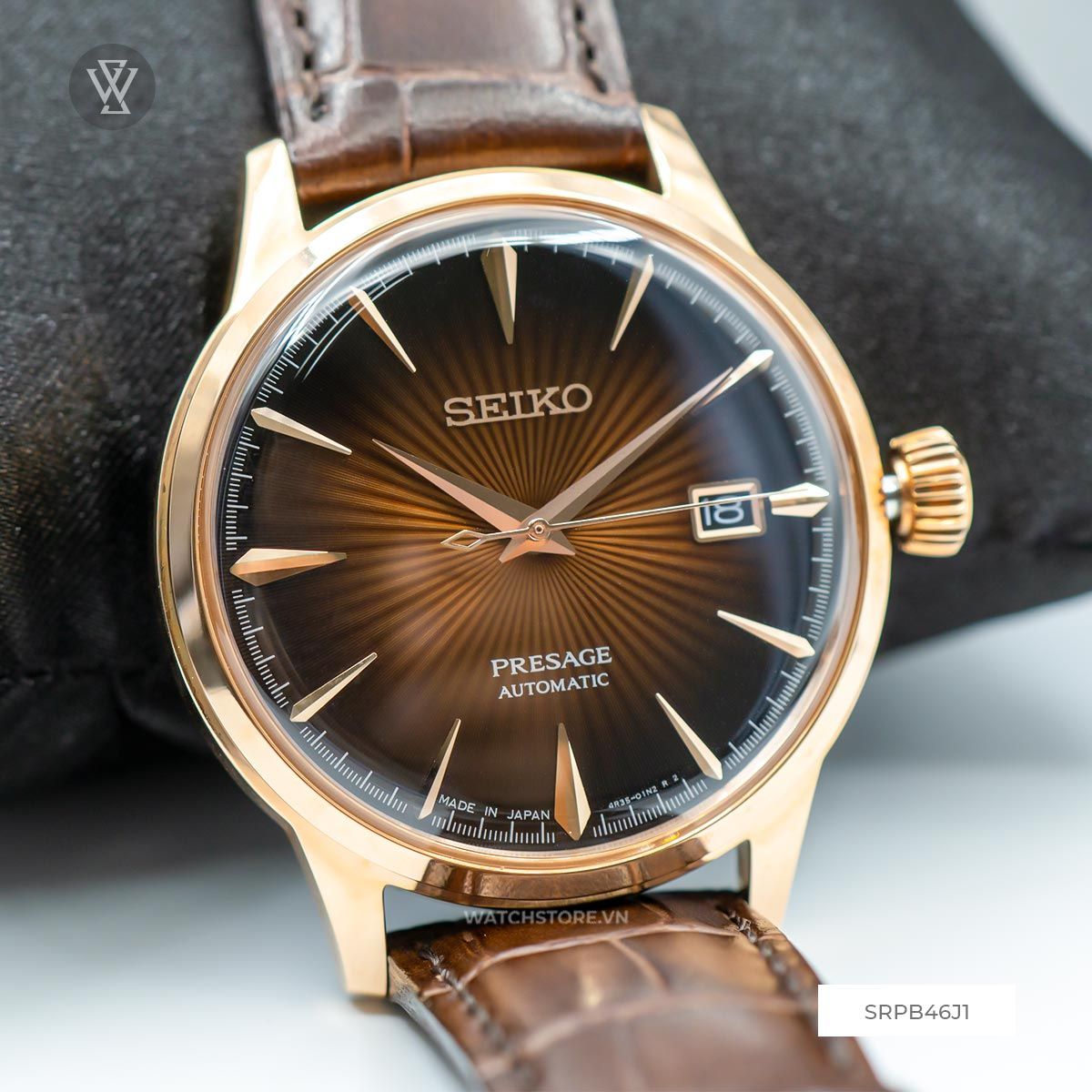 Seiko 40.5mm Nam SRPB46J1 - Ảnh 3