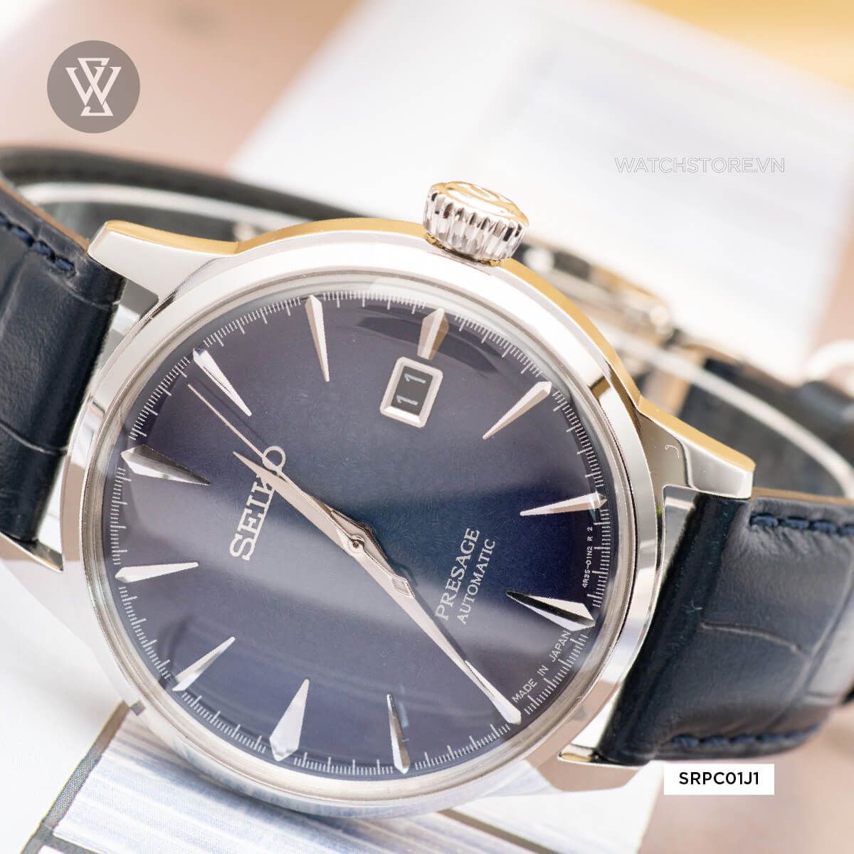 Seiko 40.5mm Nam SRPC01J1 - Ảnh 3