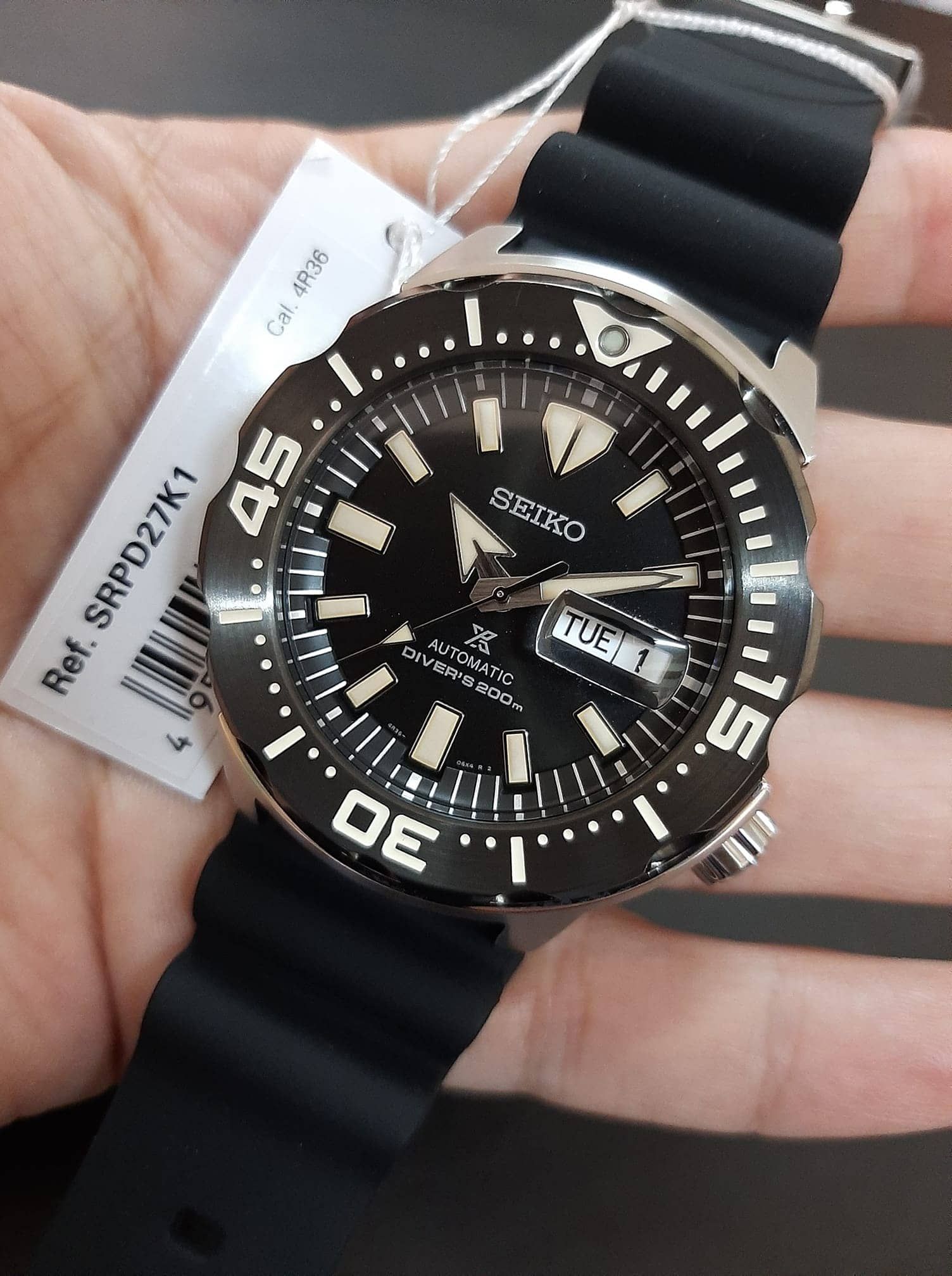Seiko 42.4mm Nam SRPD27K1 - Ảnh 3