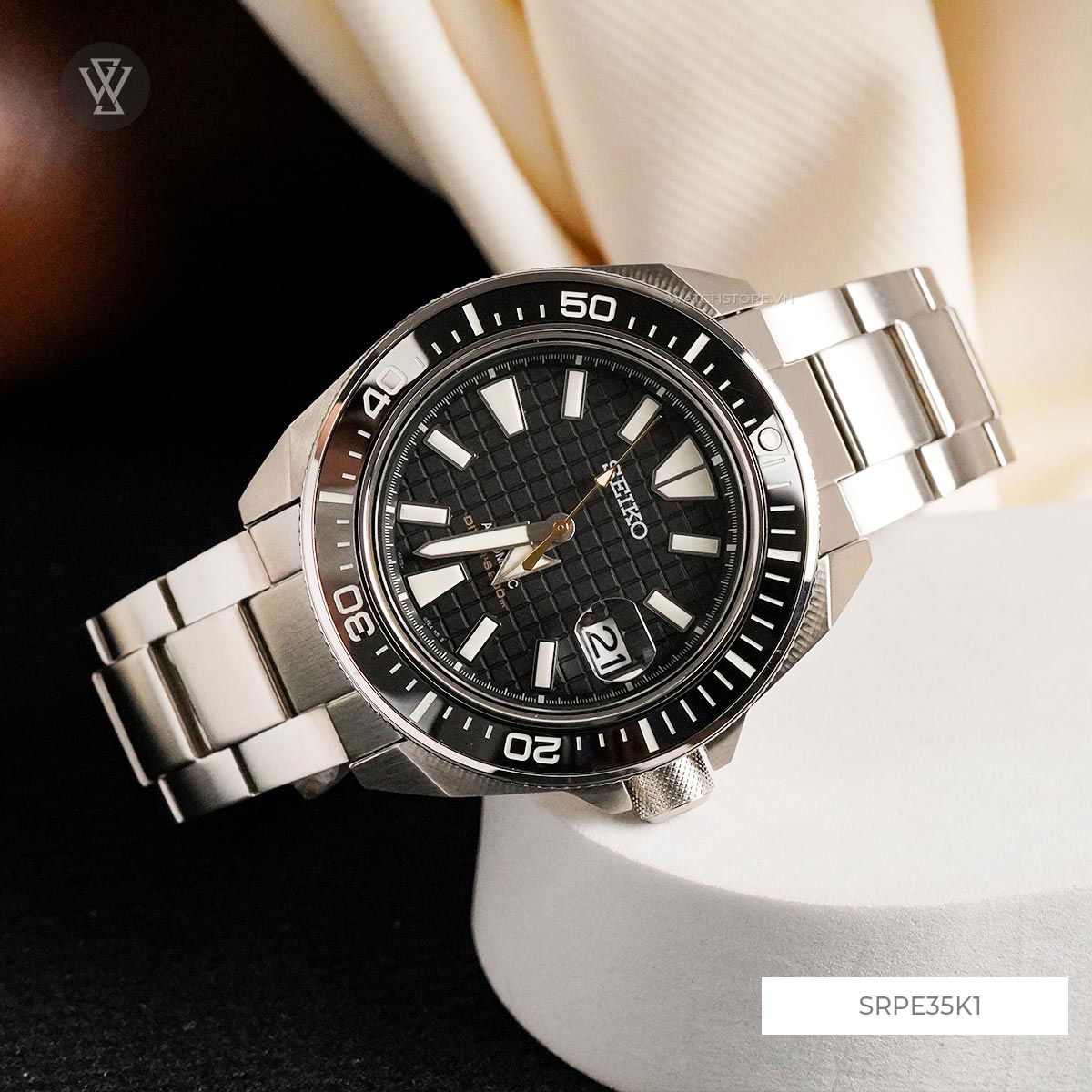 Seiko 43.8mm Nam SRPE35K1 - Ảnh 3