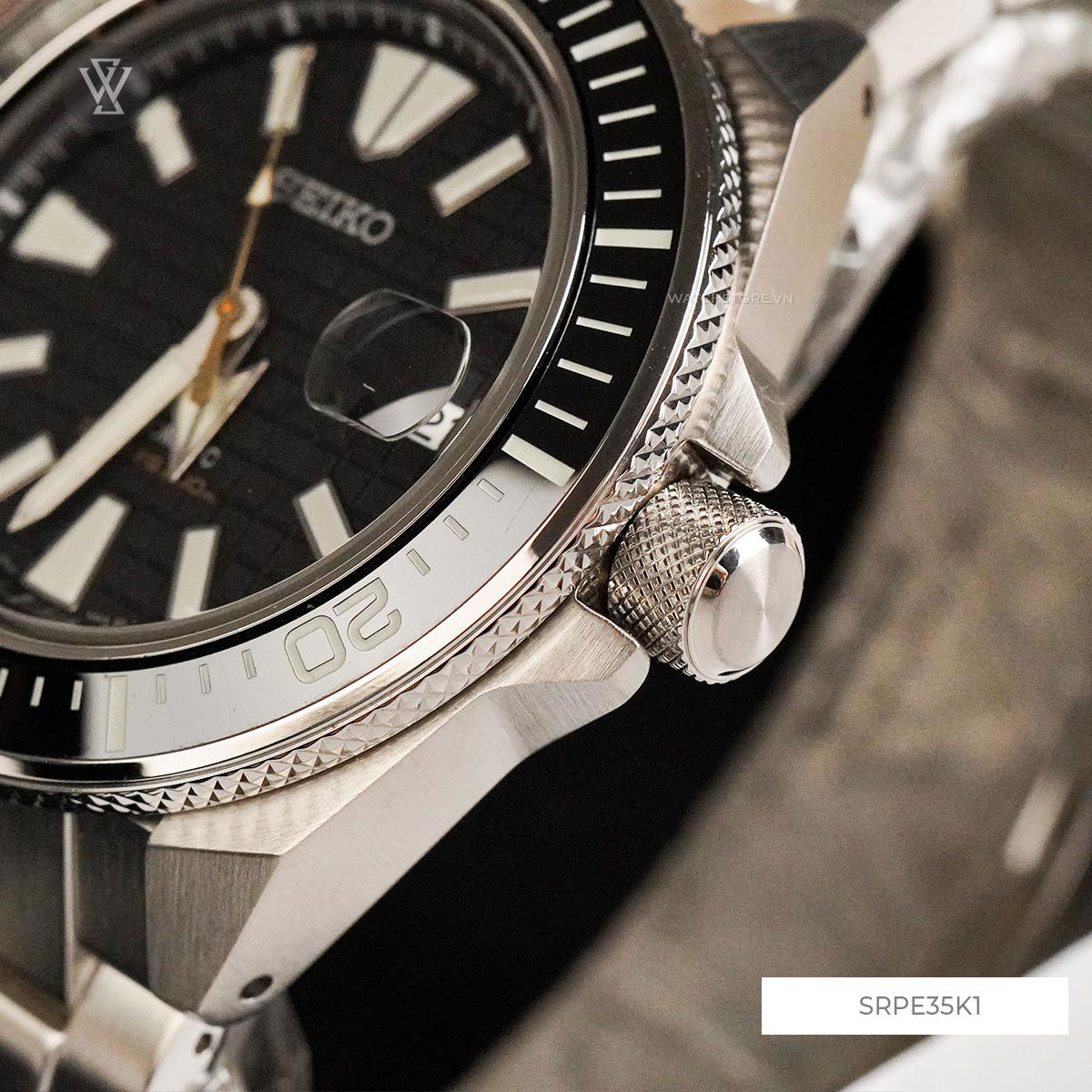 Seiko 43.8mm Nam SRPE35K1 - Ảnh 5
