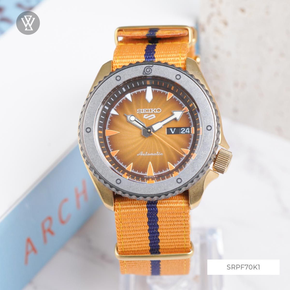 Seiko 42.5mm Nam SRPF70K1 - Ảnh 2