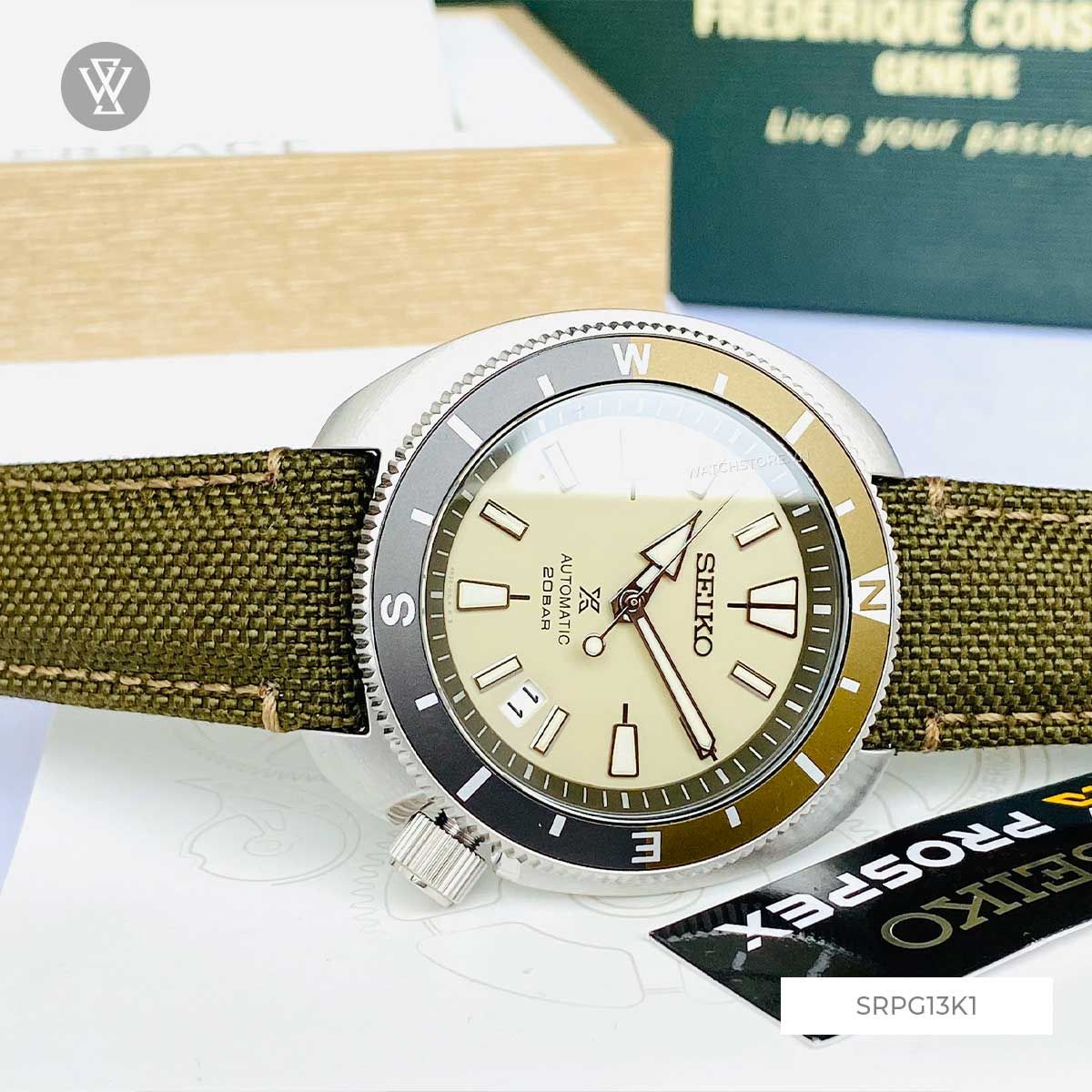 Seiko 42.4mm Nam SRPG13K1 - Ảnh 5