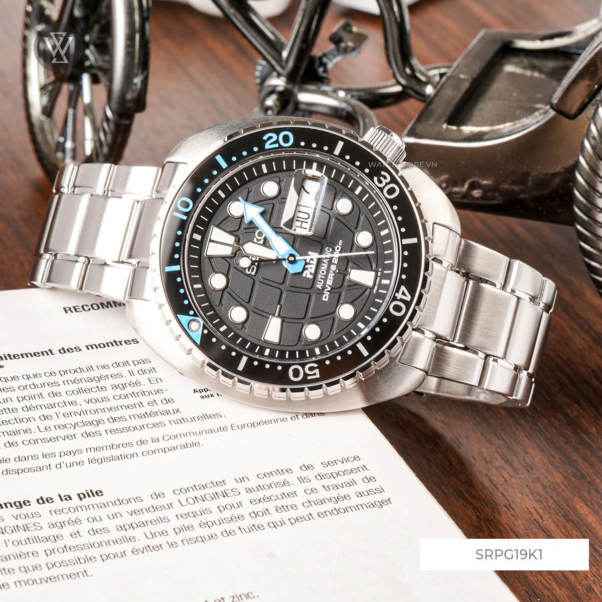 Seiko 45mm Nam SRPG19K1 - Ảnh 3