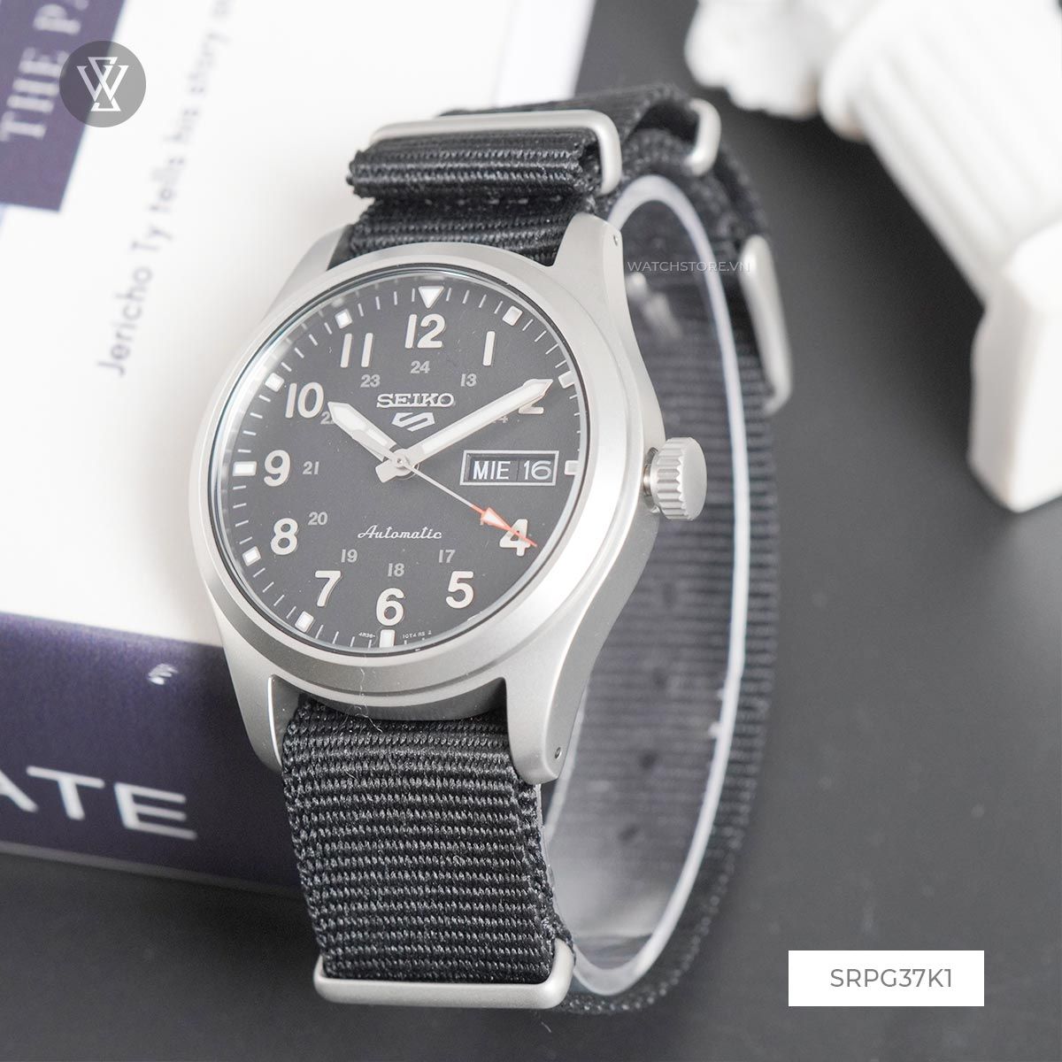 Seiko 39.4mm Nam SRPG37K1 - Ảnh 3