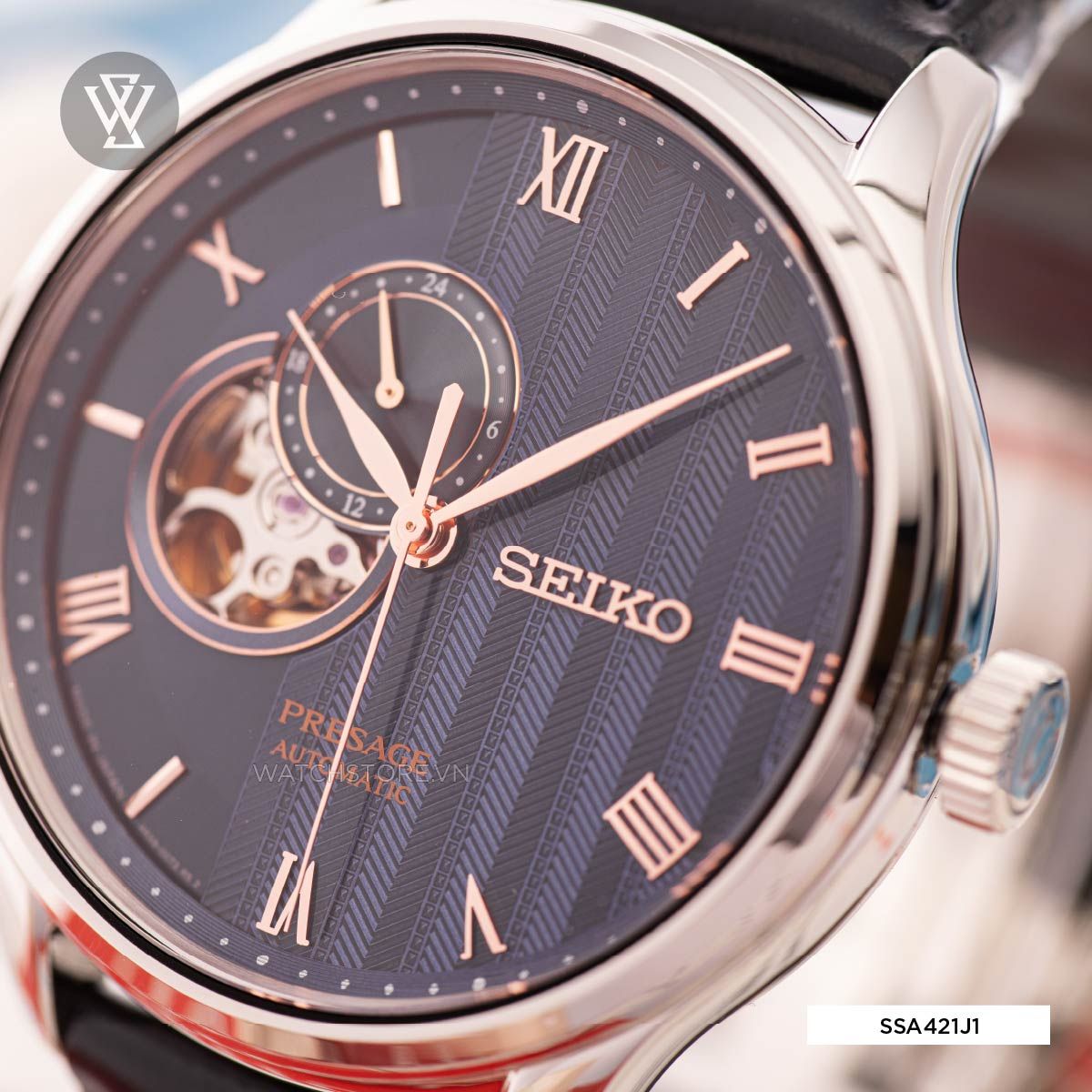 Seiko 41.8mm Nam SSA421J1 - Ảnh 3