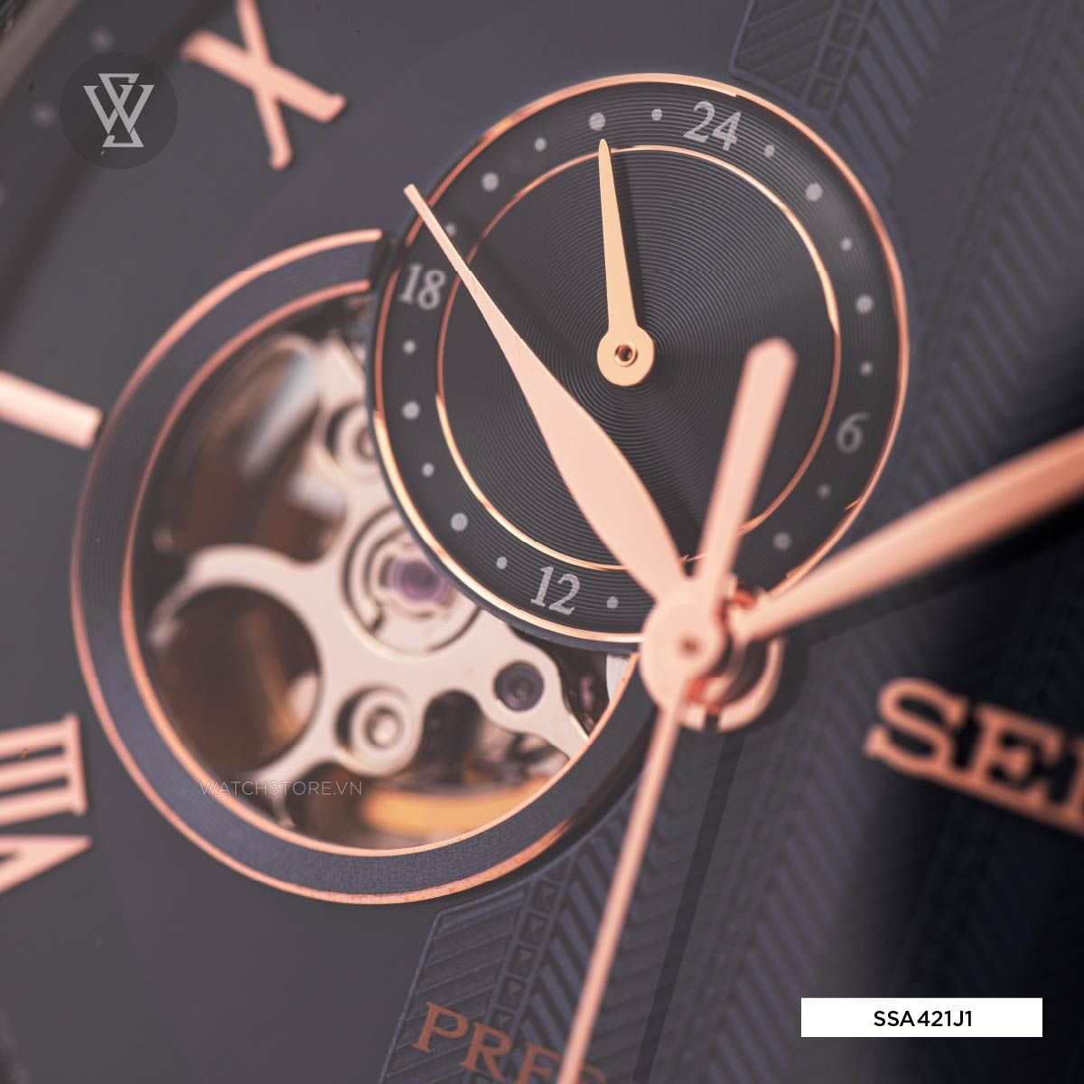 Seiko 41.8mm Nam SSA421J1 - Ảnh 4