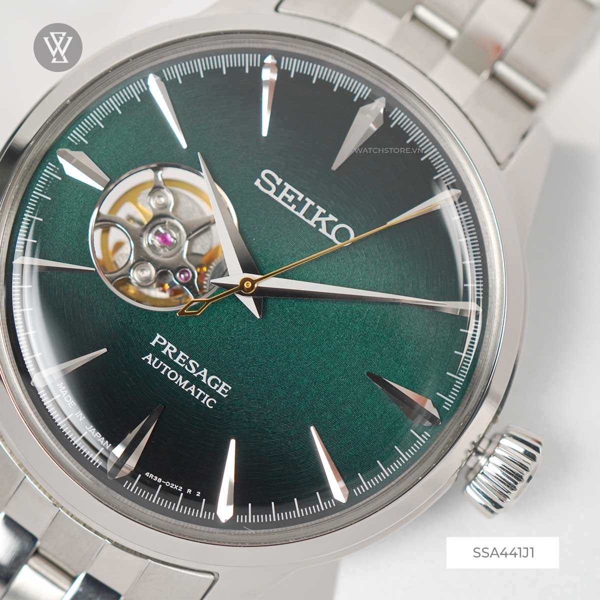 Seiko 40.5mm Nam SSA441J1 - Ảnh 4