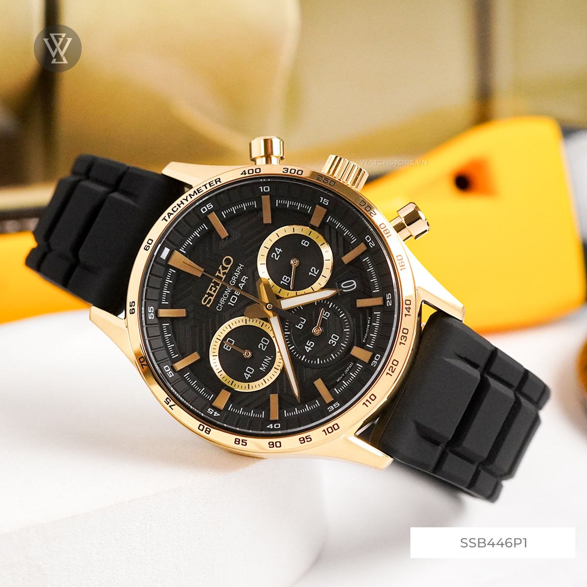 Seiko 43mm Nam SSB446P1 - Ảnh 3