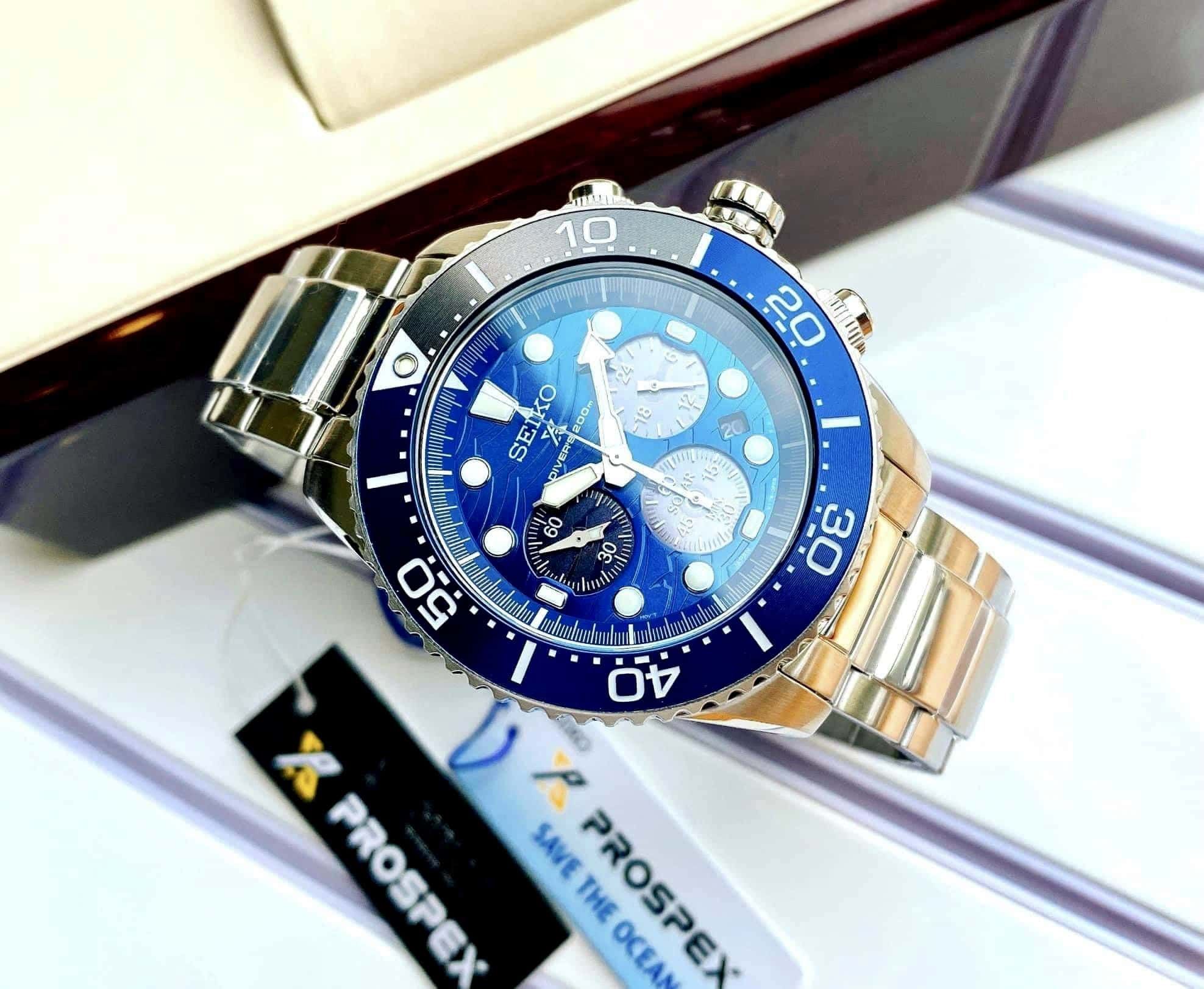 Seiko 43.5mm Nam SSC741P1 - Ảnh 4