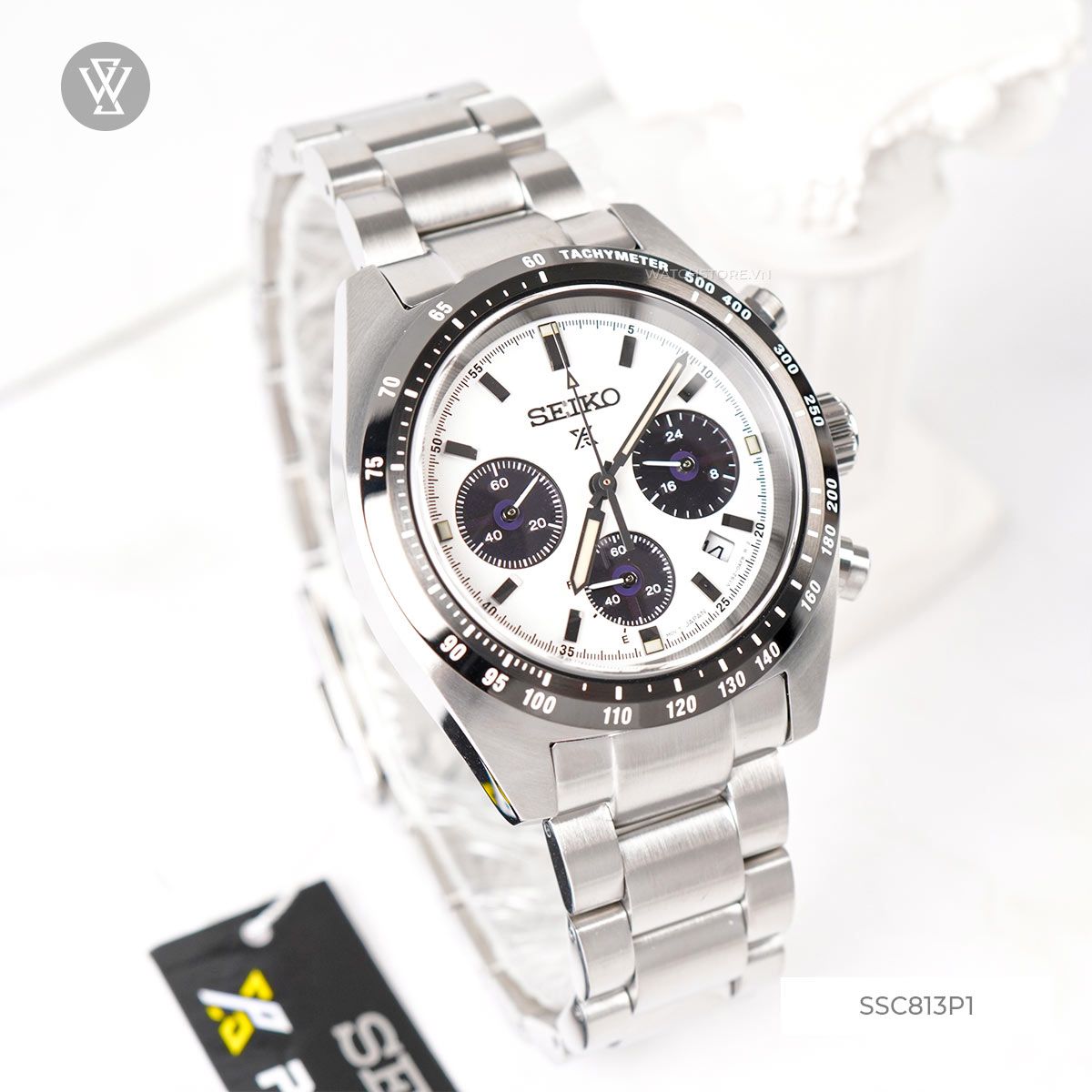 Seiko 39mm Nam SSC813P1 - Ảnh 3