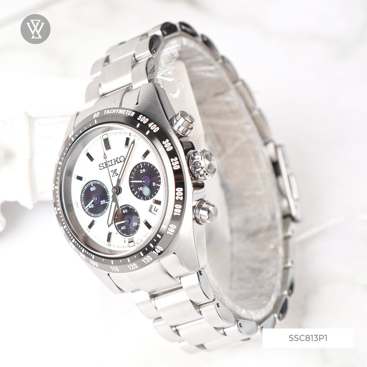 Seiko 39mm Nam SSC813P1 - Ảnh 4
