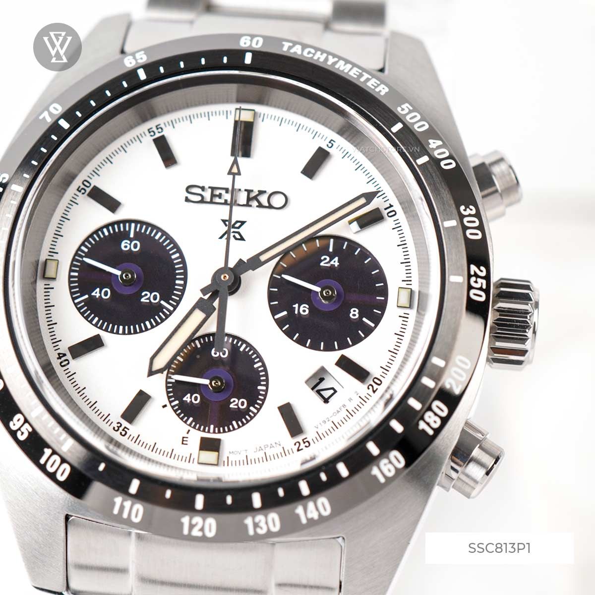 Seiko 39mm Nam SSC813P1 - Ảnh 5