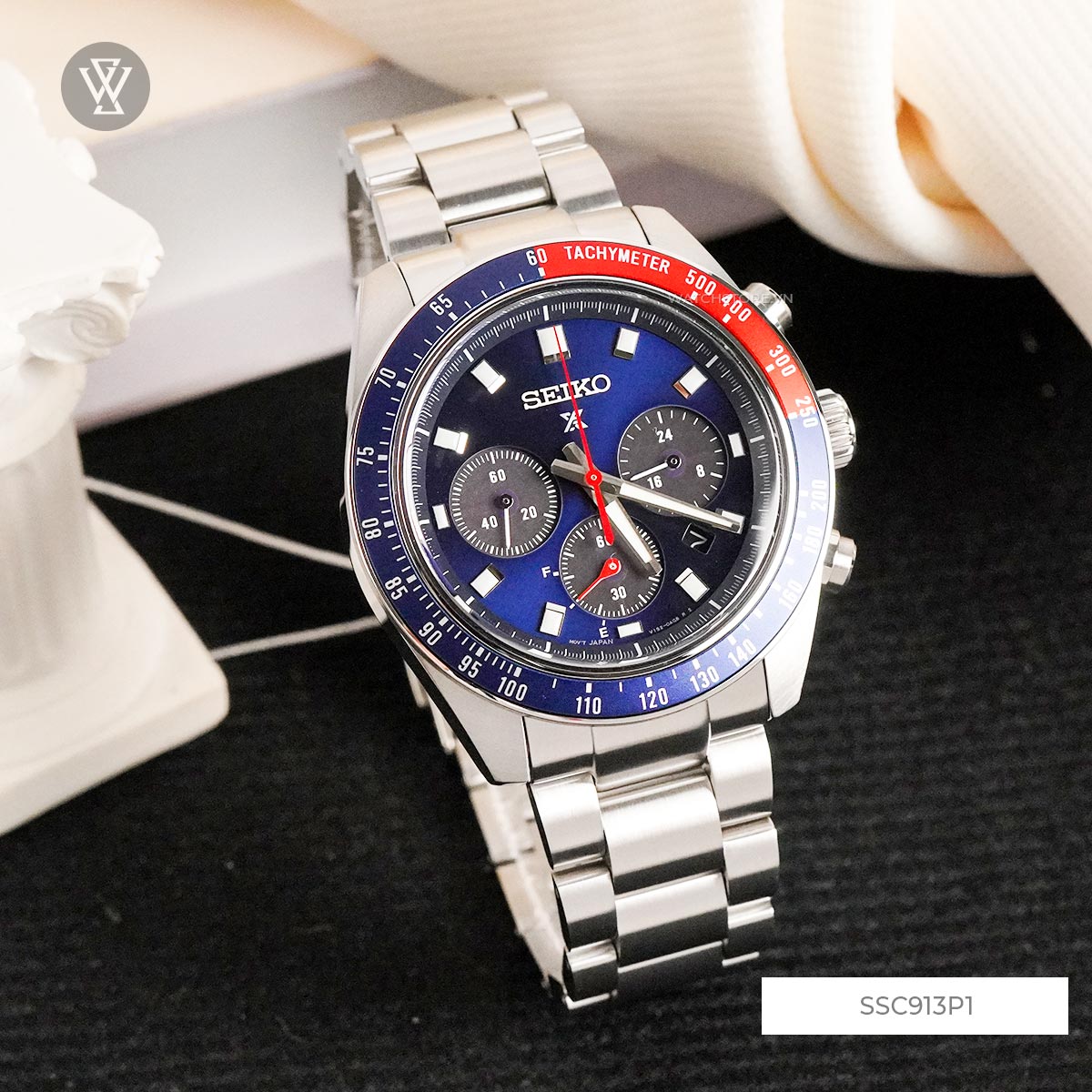 Seiko 41.4mm Nam SSC913P1 - Ảnh 2