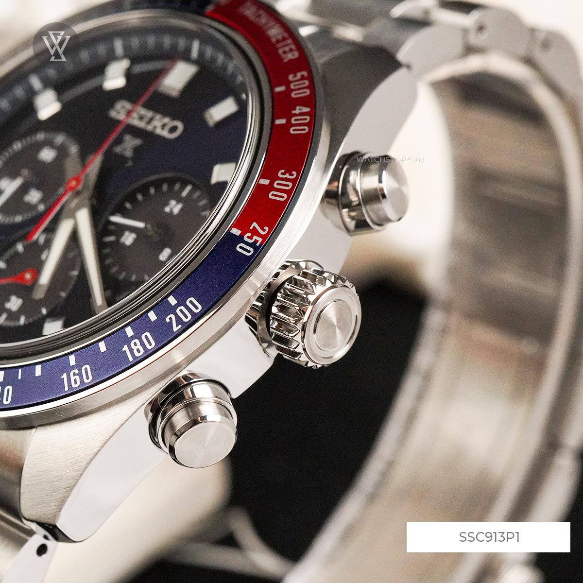 Seiko 41.4mm Nam SSC913P1 - Ảnh 5