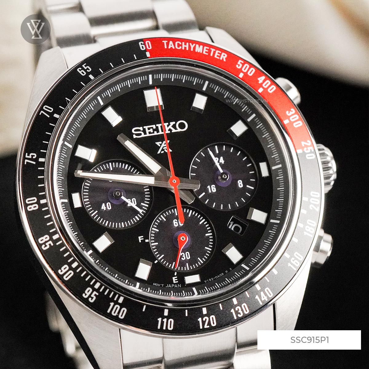 Seiko 41.4mm Nam SSC915P1 - Ảnh 4