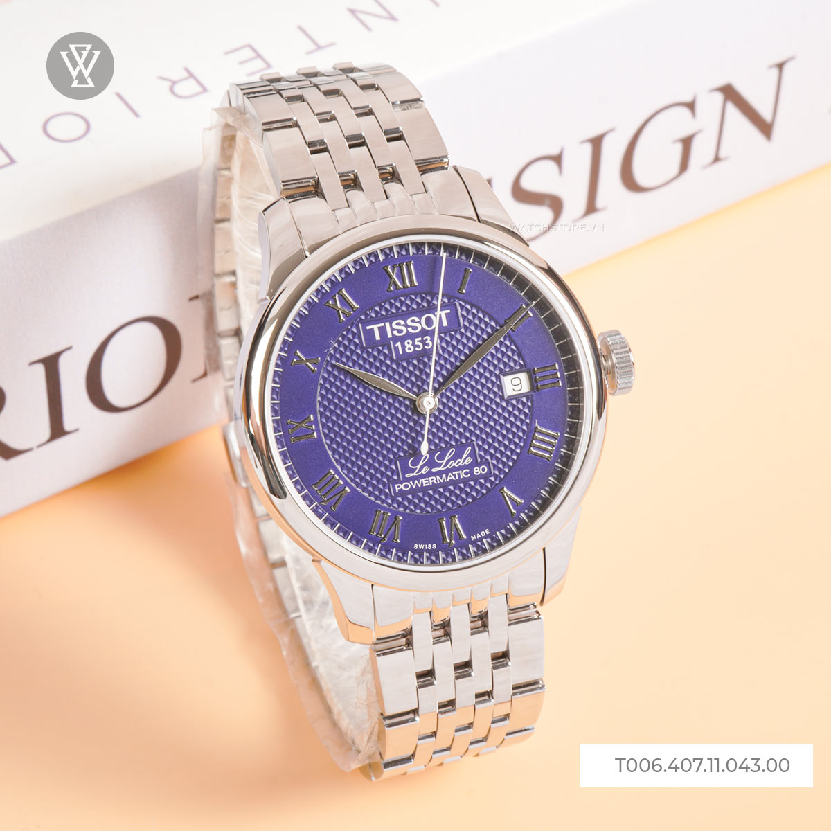 Tissot 39.3mm Nam T006.407.11.043.00 - Ảnh 2