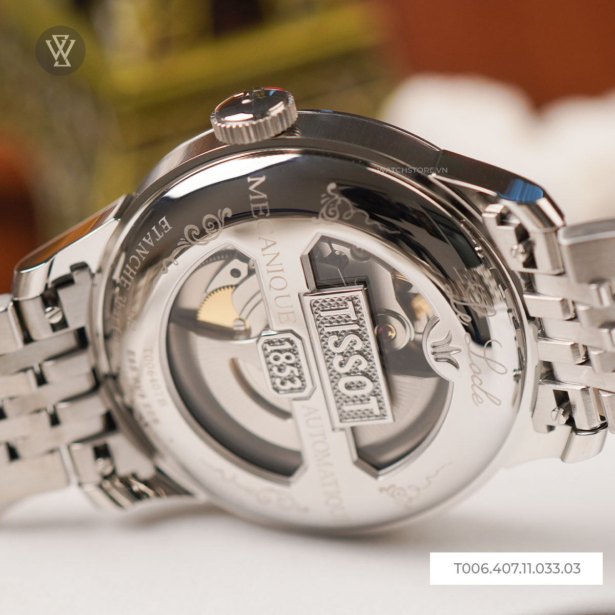 Tissot 39.3mm Nam T006.407.11.033.03 - Ảnh 5