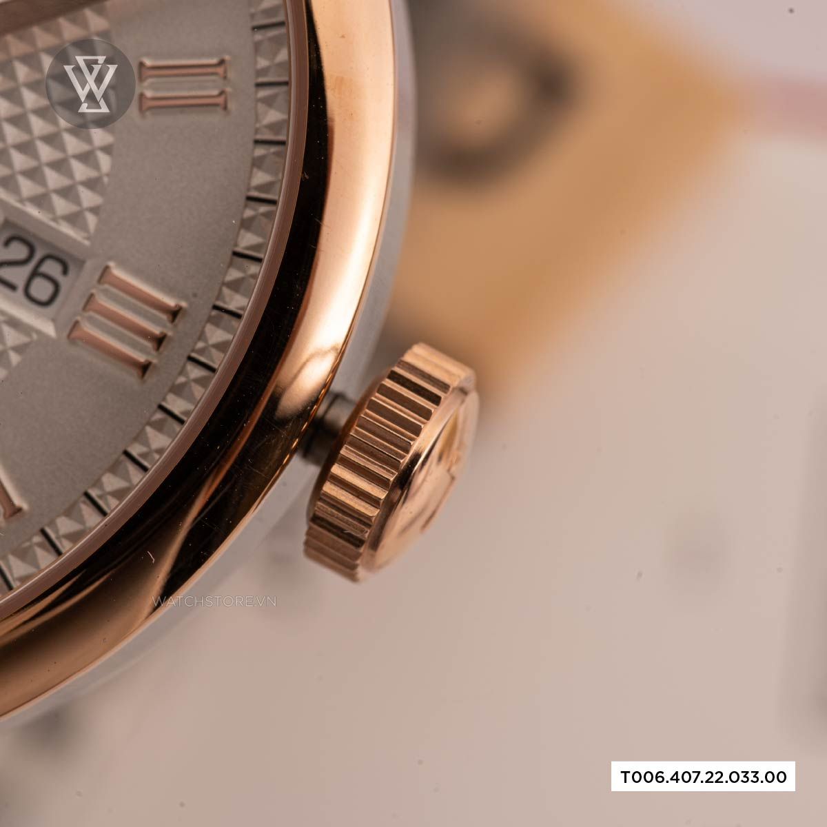 Tissot 39.3mm Nam T006.407.22.033.00 - Ảnh 4