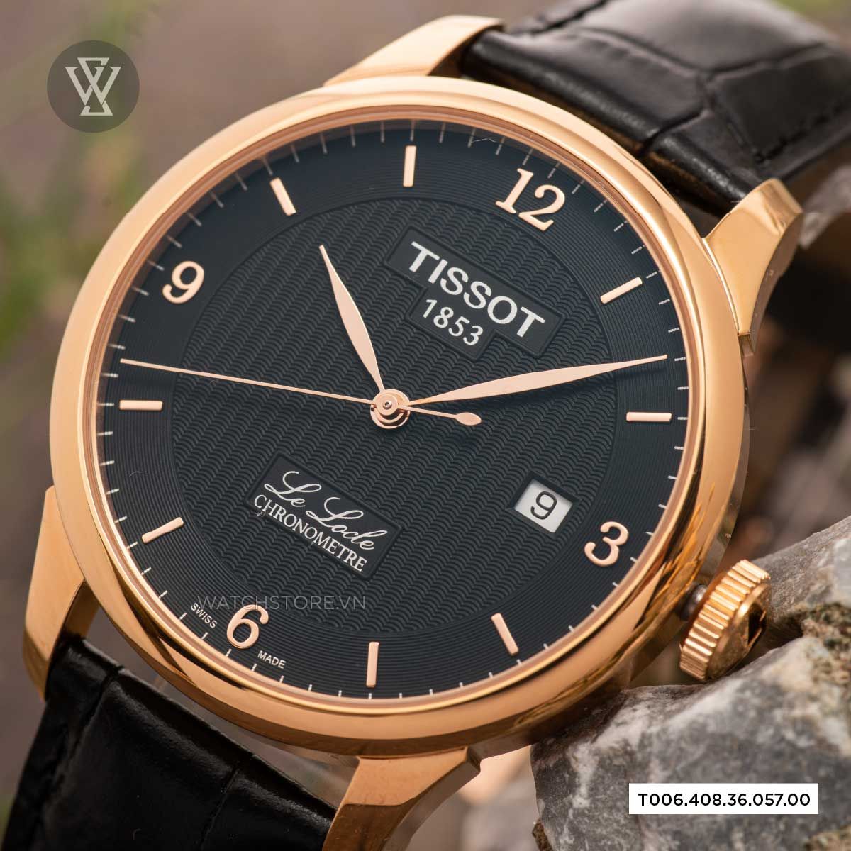 Tissot 39.3mm Nam T006.408.36.057.00 - Ảnh 3