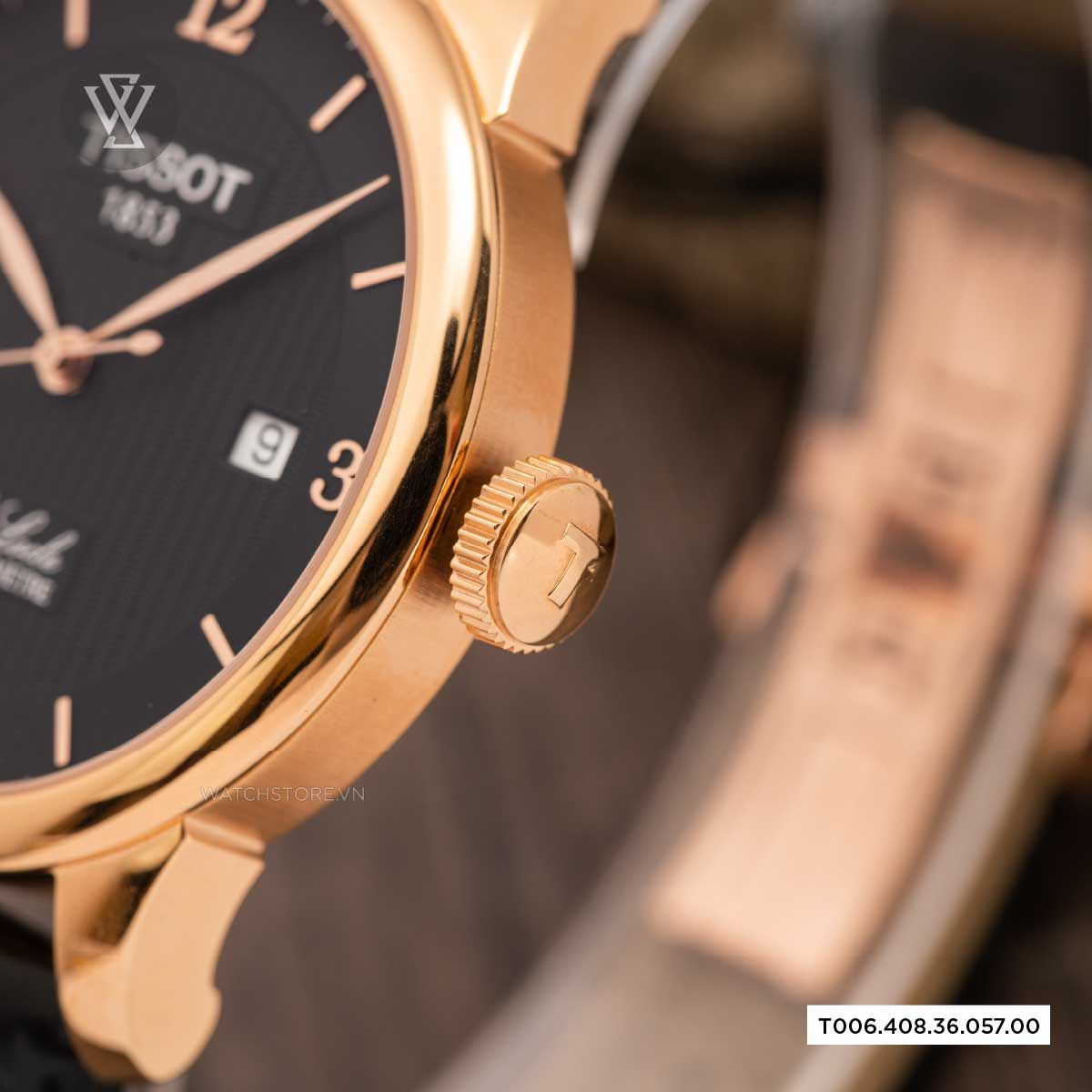 Tissot 39.3mm Nam T006.408.36.057.00 - Ảnh 4