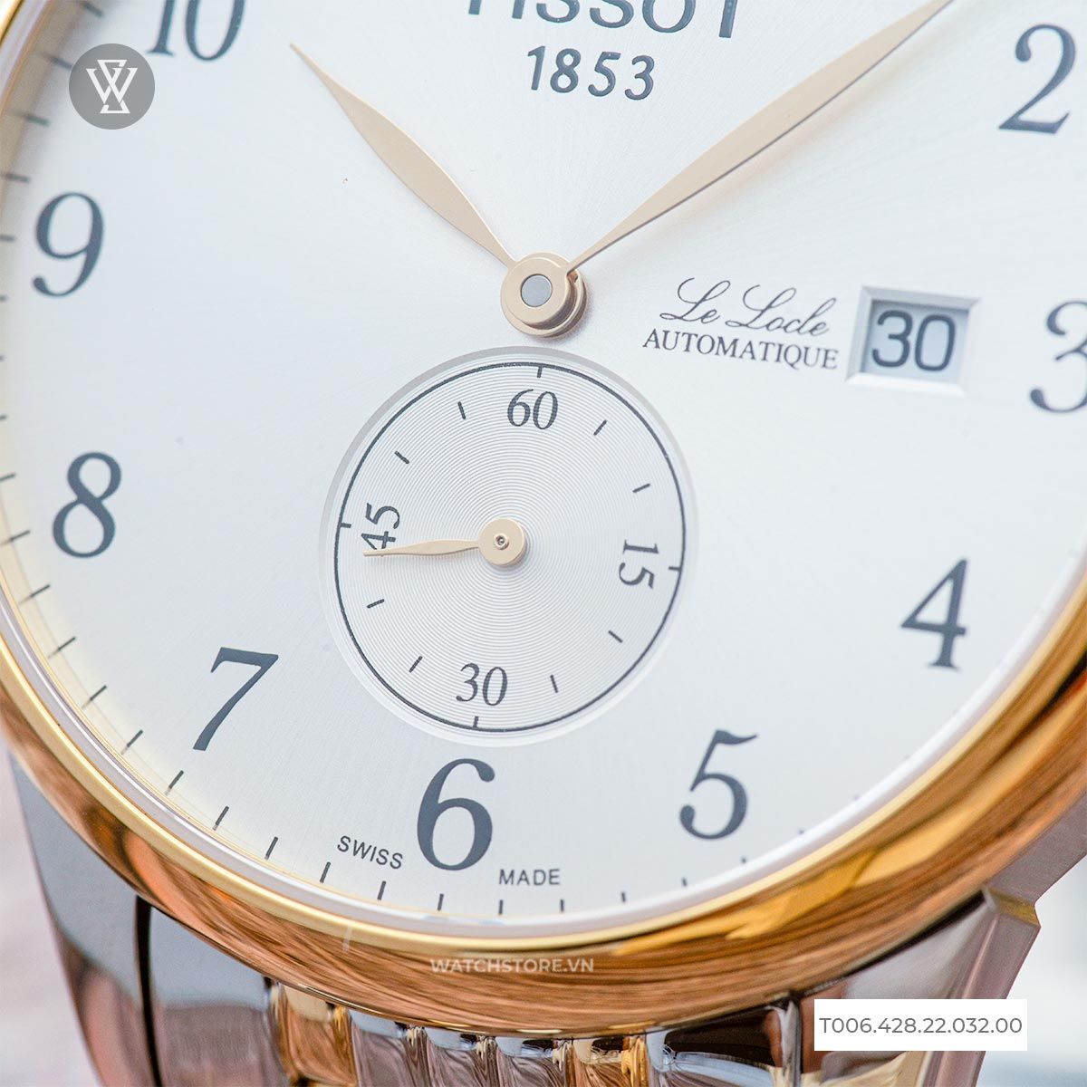 Tissot 39mm Nam T006.428.22.032.00 - Ảnh 4
