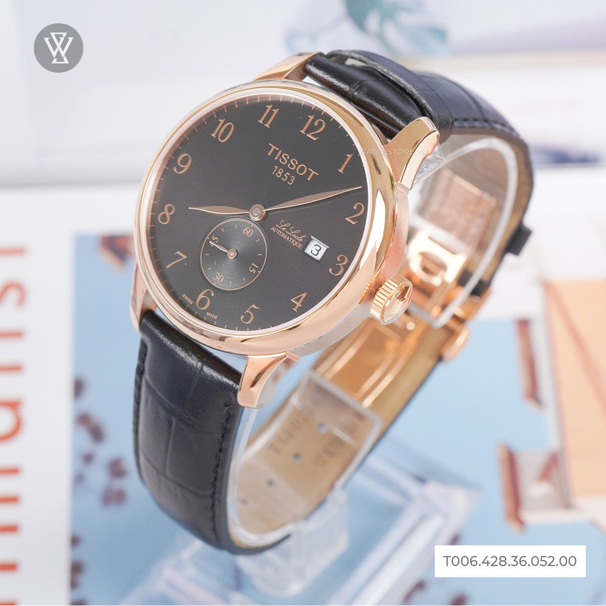 Tissot 39.3mm Nam T006.428.36.052.00 - Ảnh 3