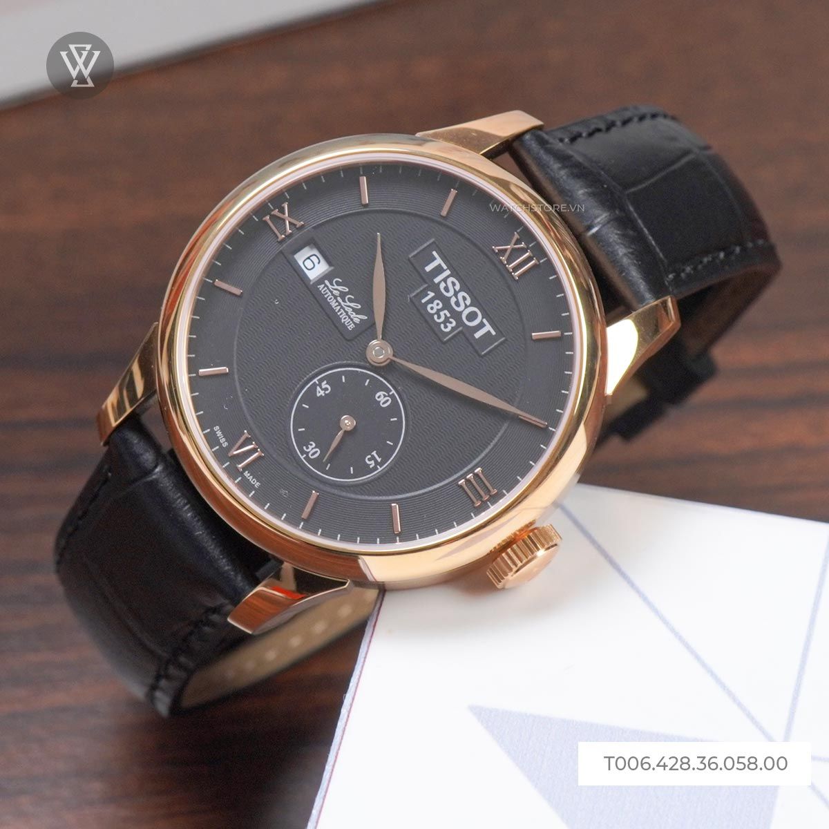 Tissot 39.3mm Nam T006.428.36.058.00 - Ảnh 2